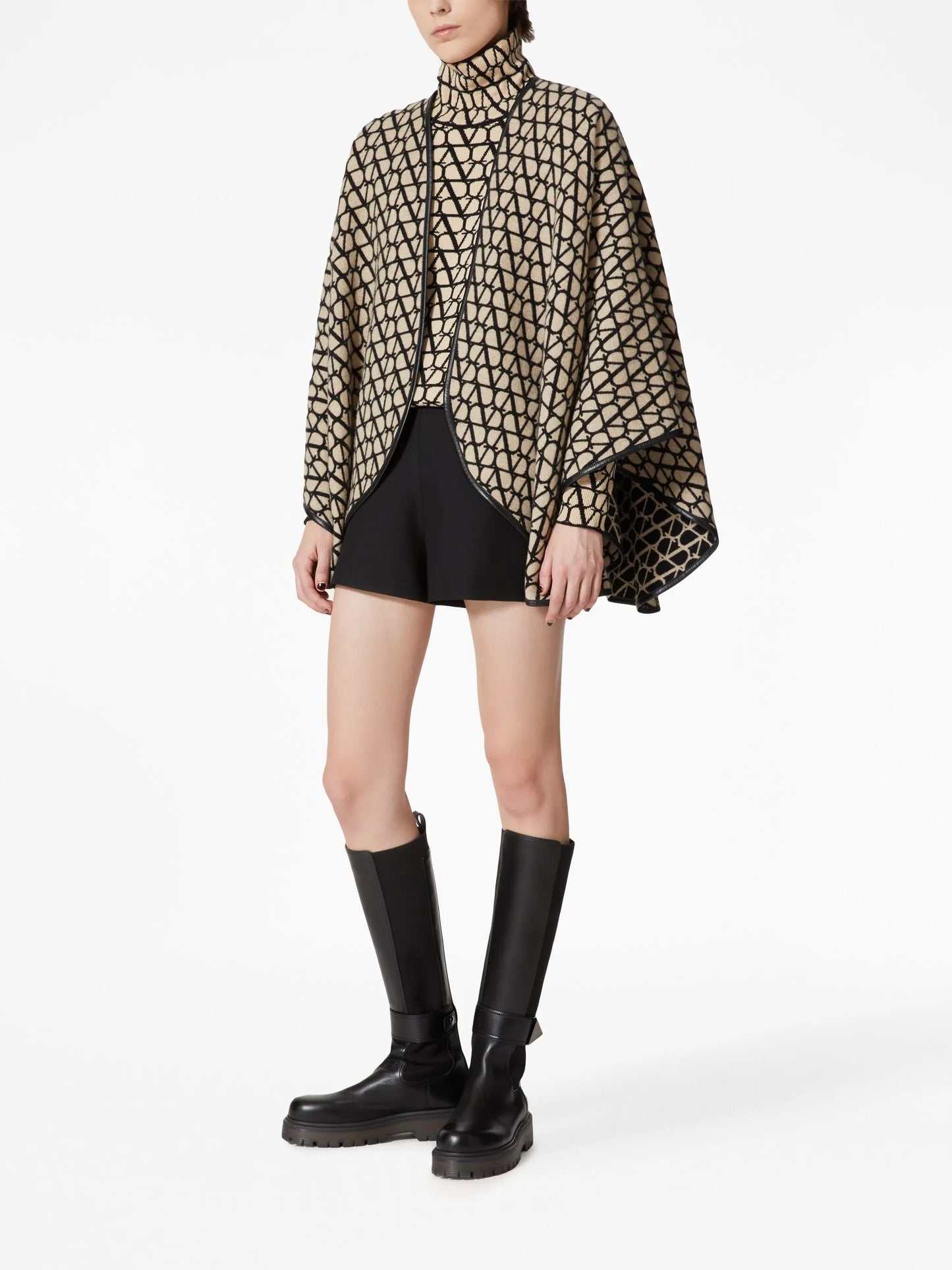 Toile Iconographe jacquard poncho