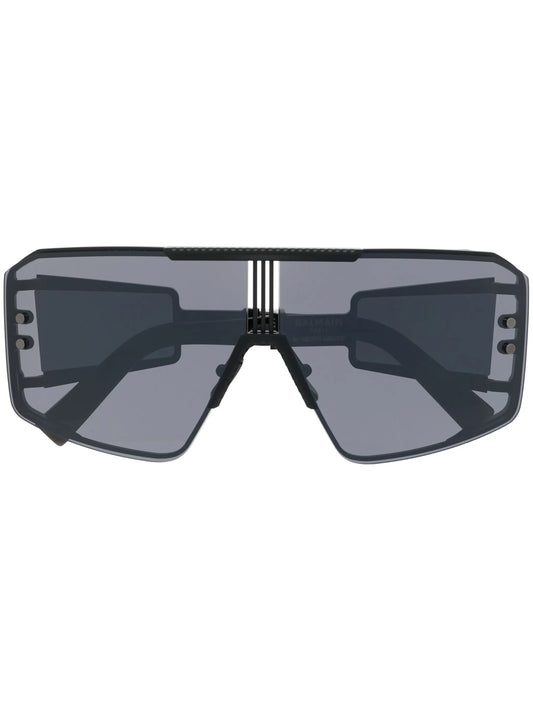 Le Masque tinted round-frame sunglasses