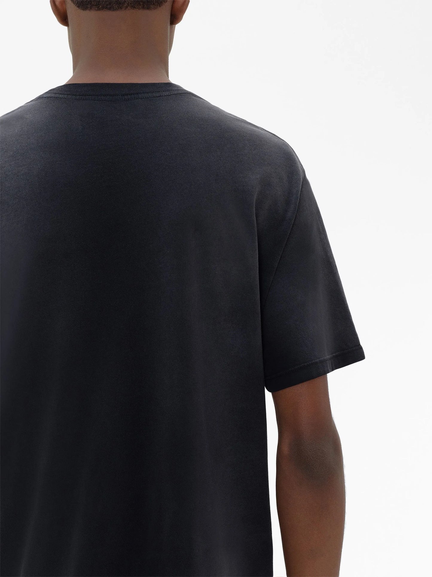 logo bar-print T-shirt