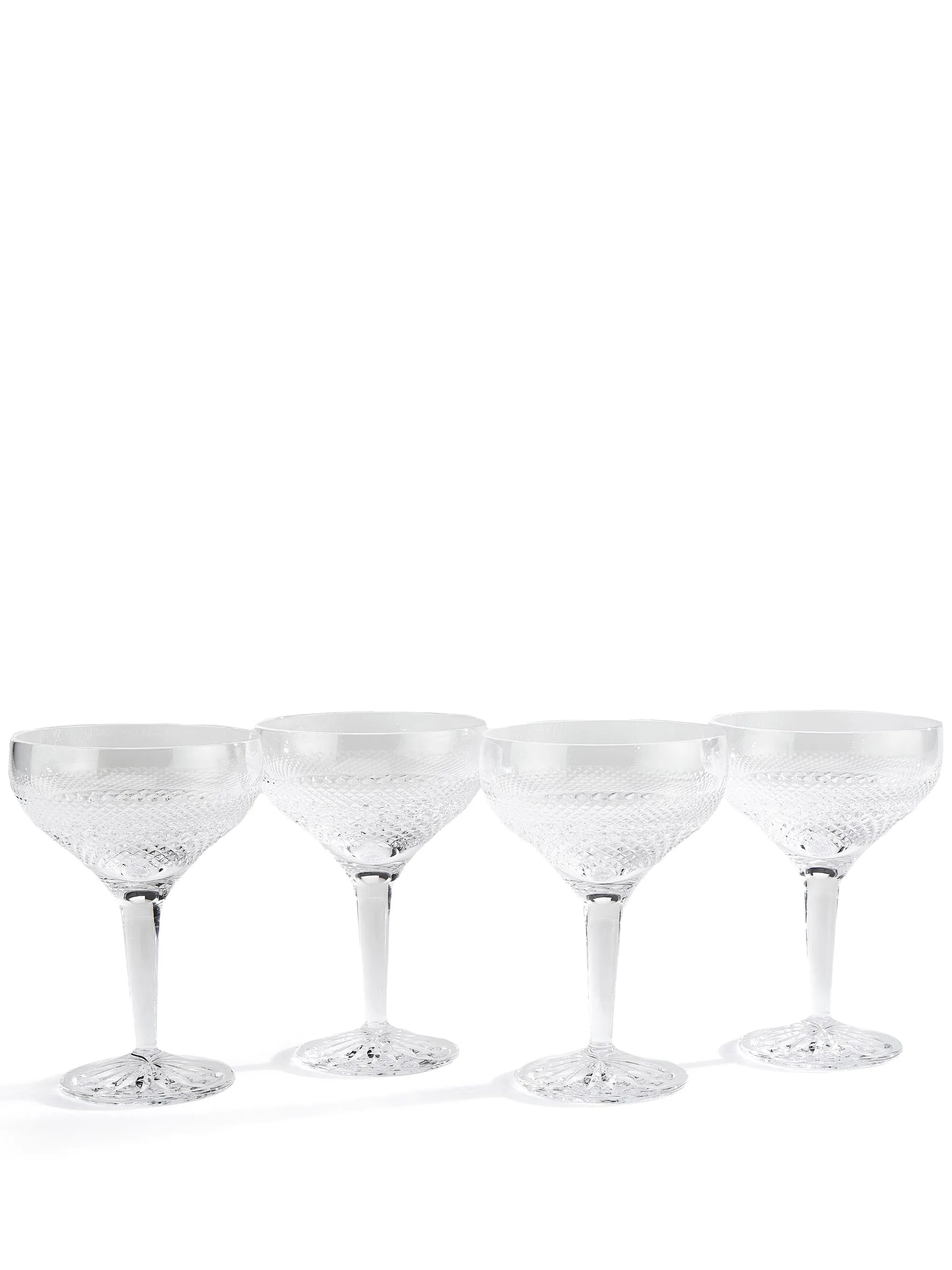 Huxley crystal glasses set