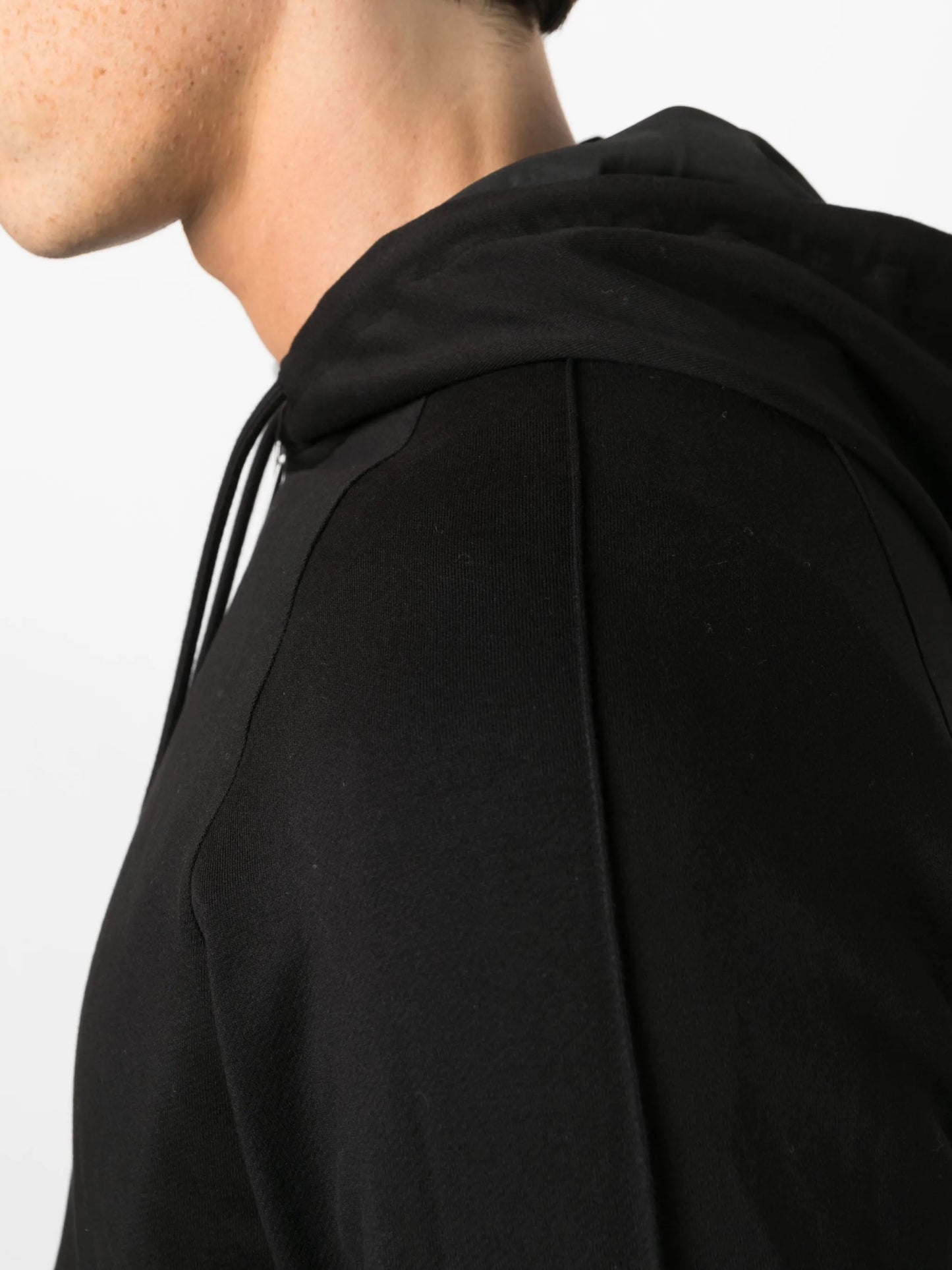 zip-up cotton hoodie