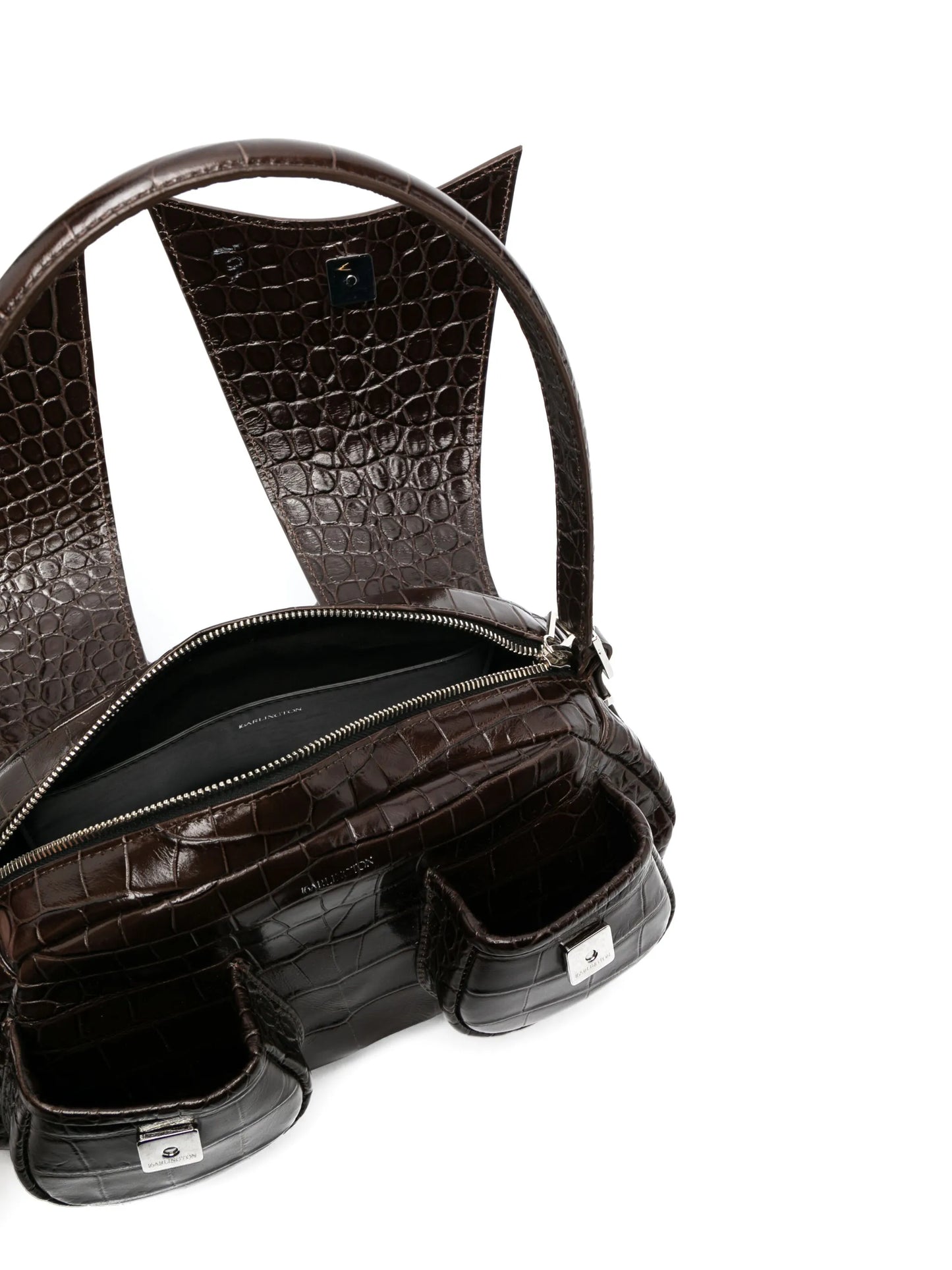 Kikka mock croc leather bag
