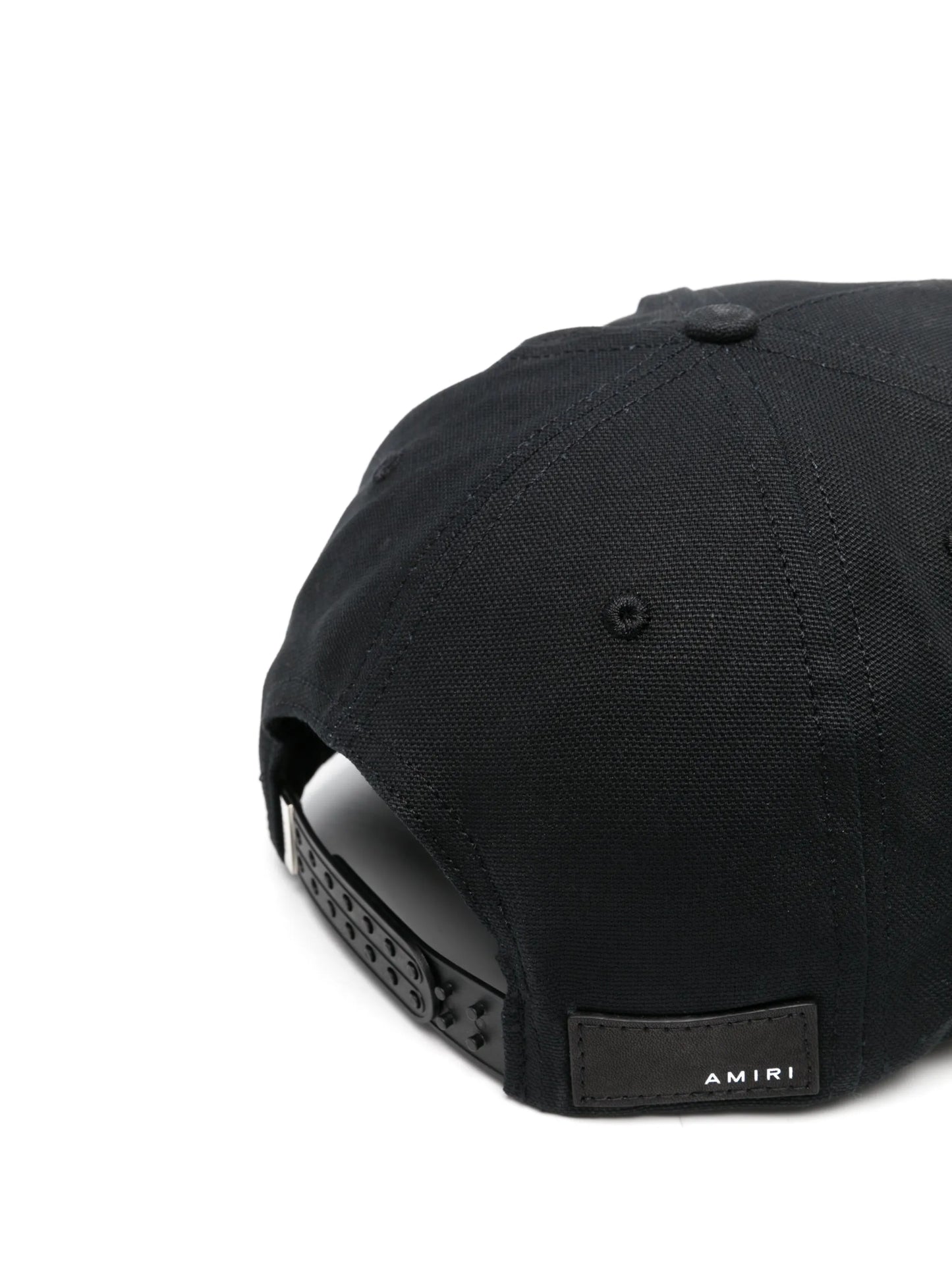 logo-embroidered curved-peak cap