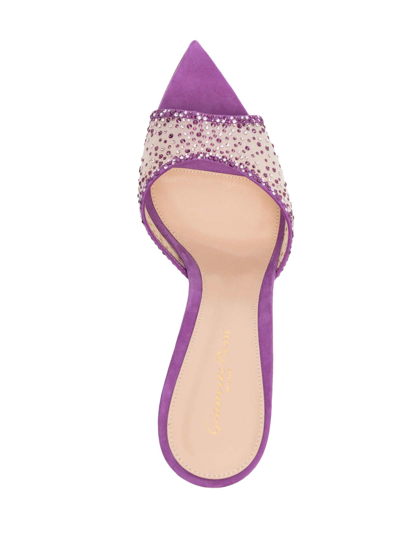 103mm Elle crystal-embellished sandals