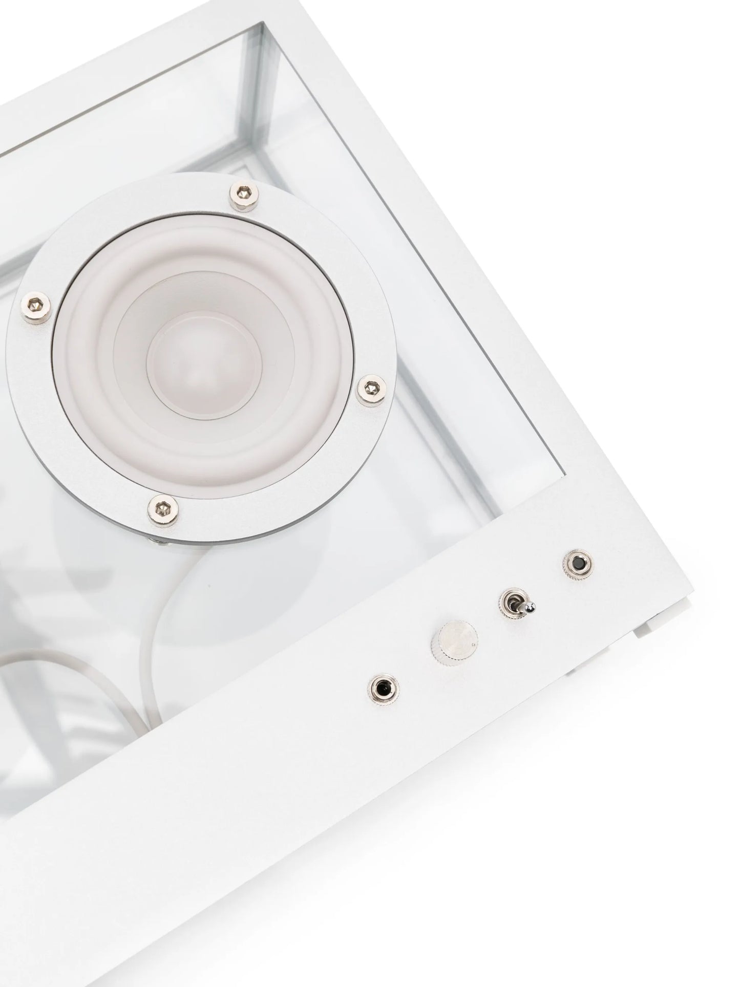 small Transparent speaker (27cm x 20cm)