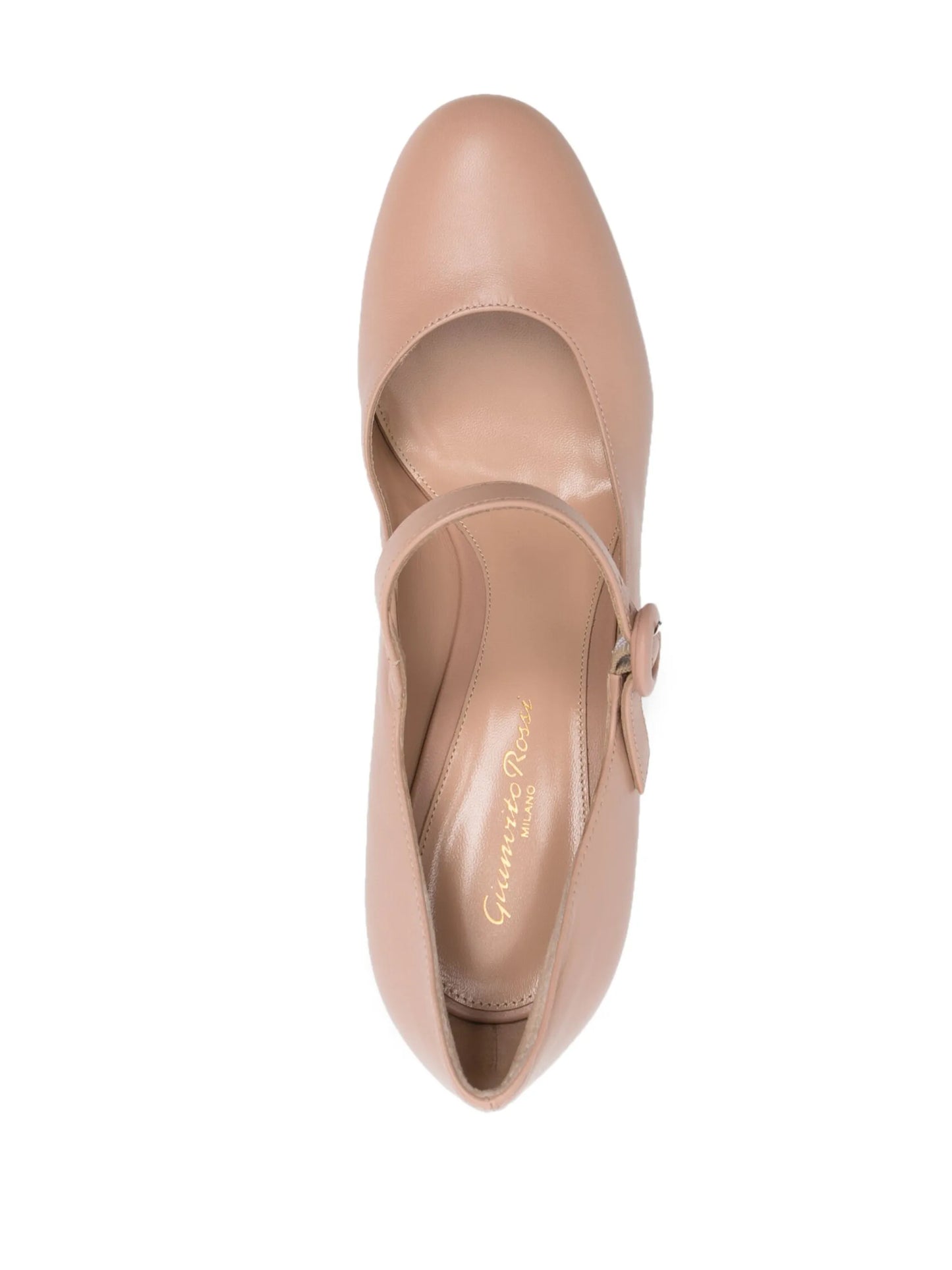 Mary Jane 130mm leather platform pumps