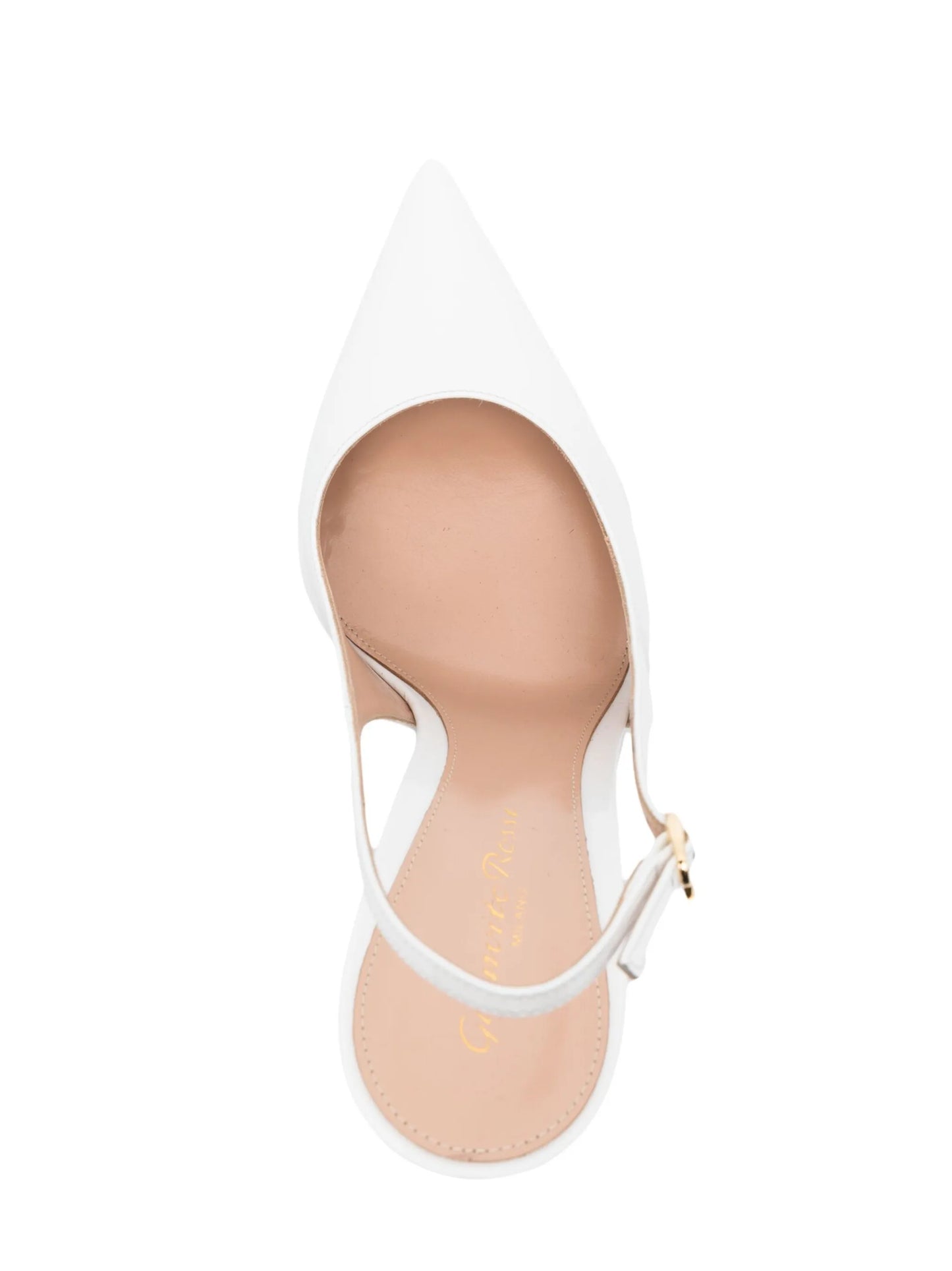 pointed-toe slingback pumps