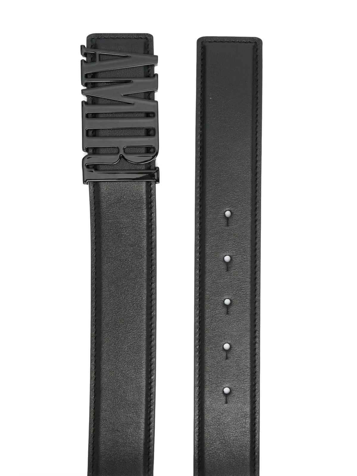 tonal logo-buckle belt
