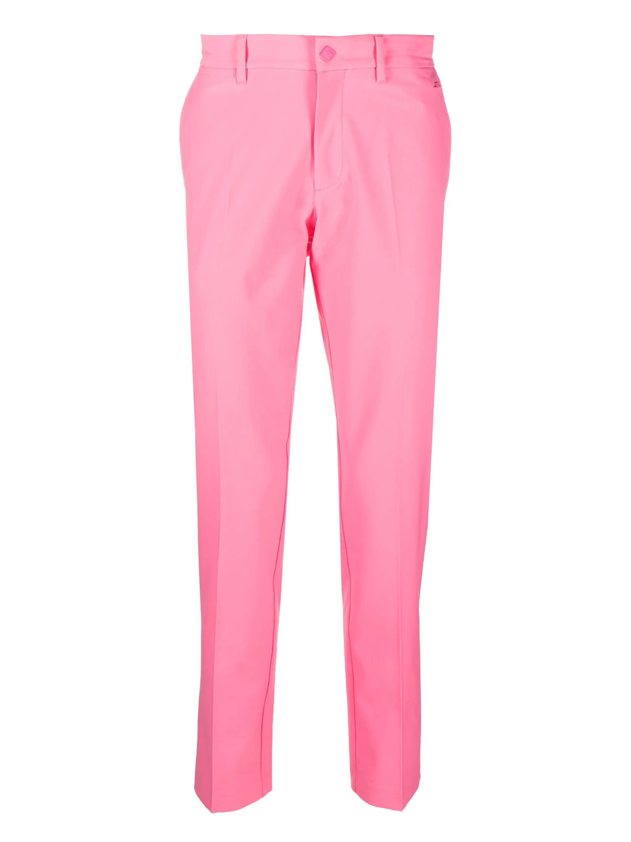 mid-rise straight-leg trousers
