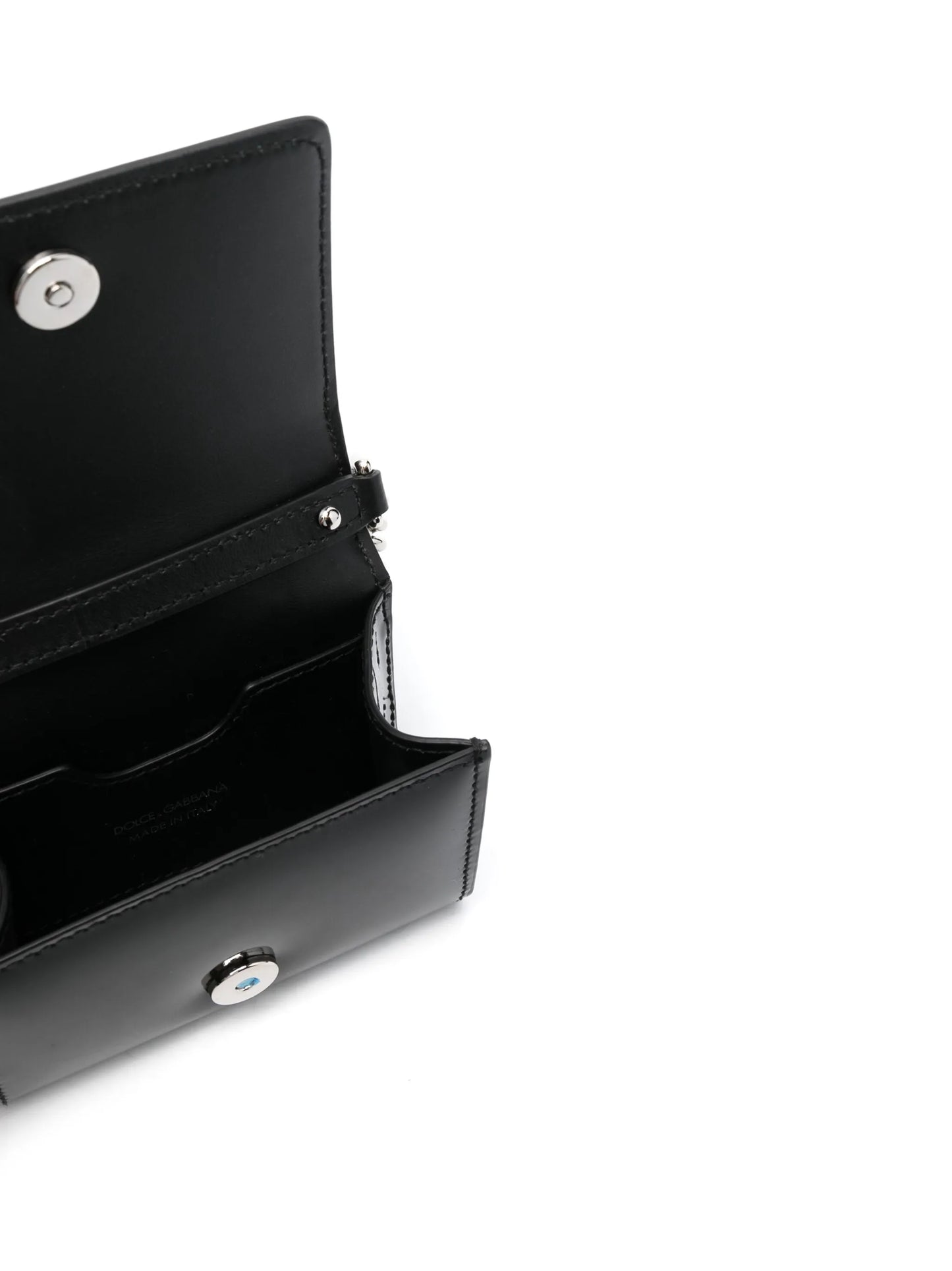 logo-plaque patent mini bag