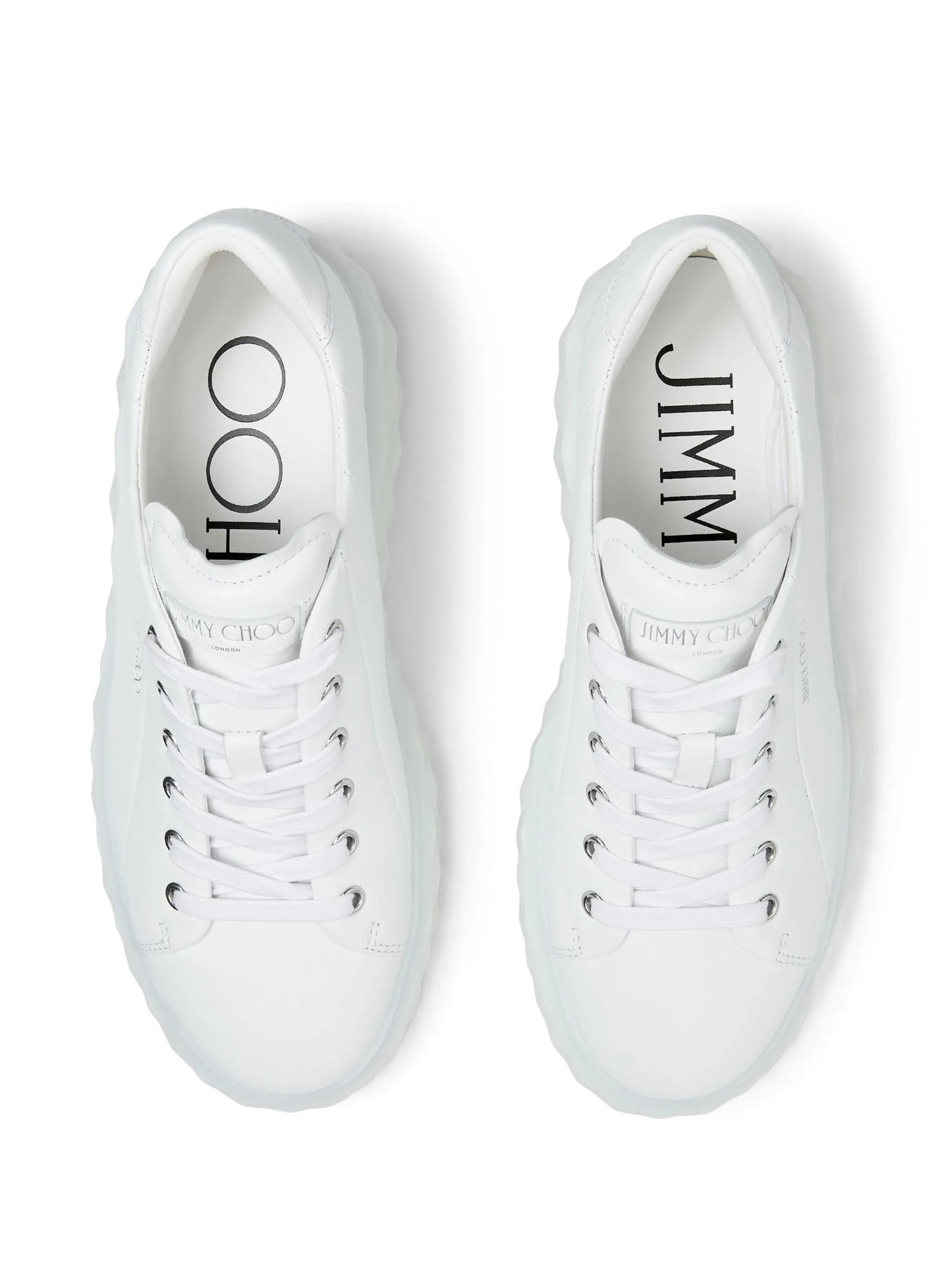 Diamond Light Maxi leather sneakers