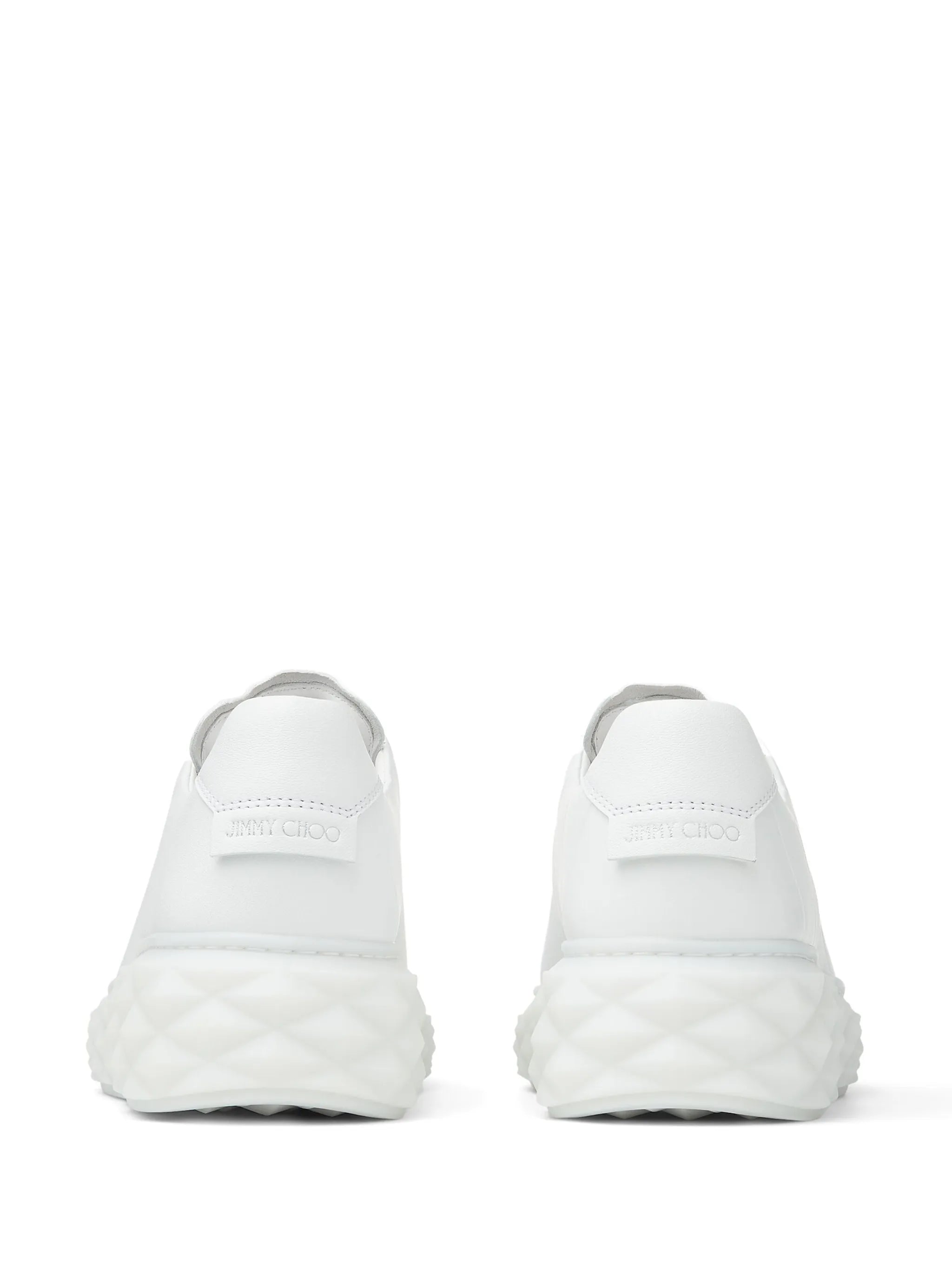 Diamond Light Maxi leather sneakers