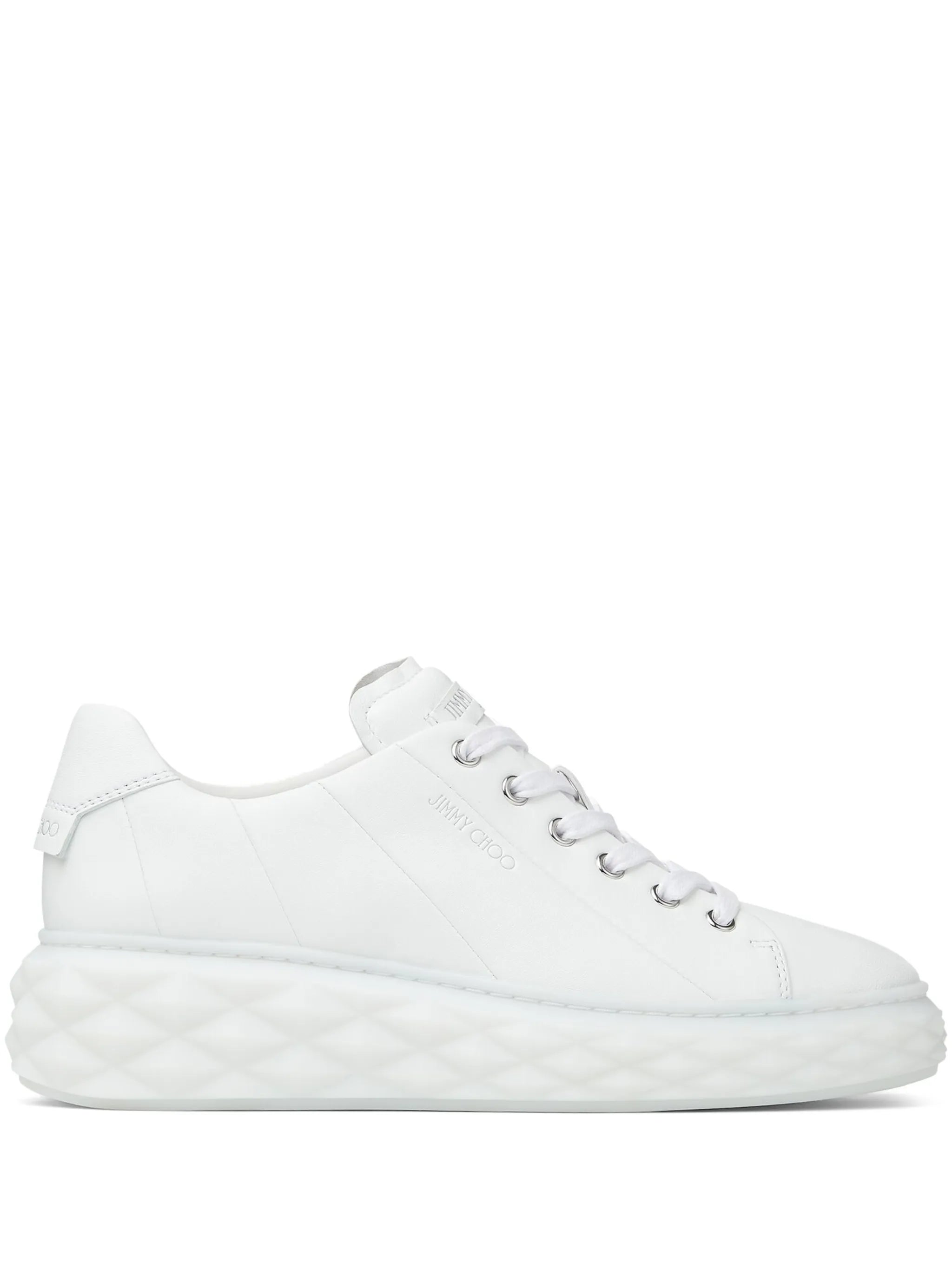Diamond Light Maxi leather sneakers