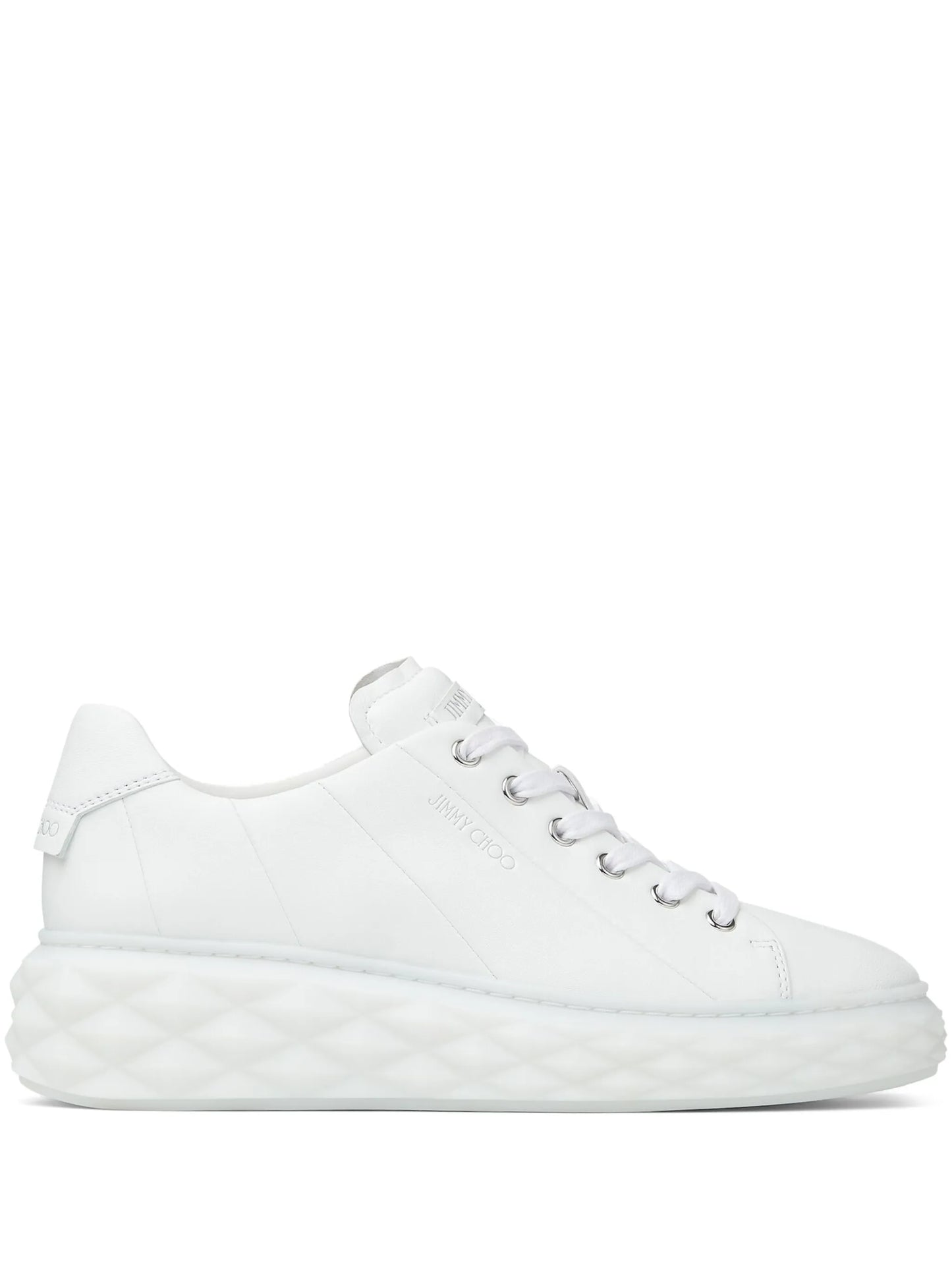 Diamond Light Maxi leather sneakers