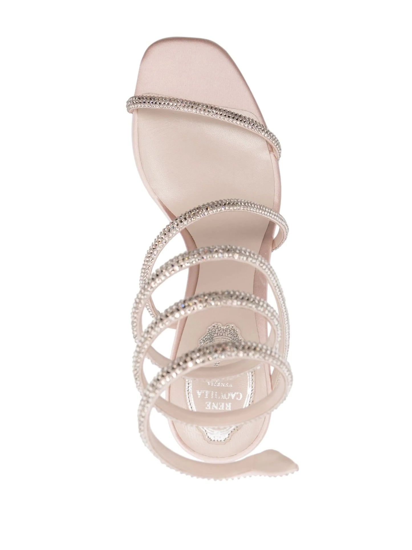 Cleo 93mm crystal-embelished sandals