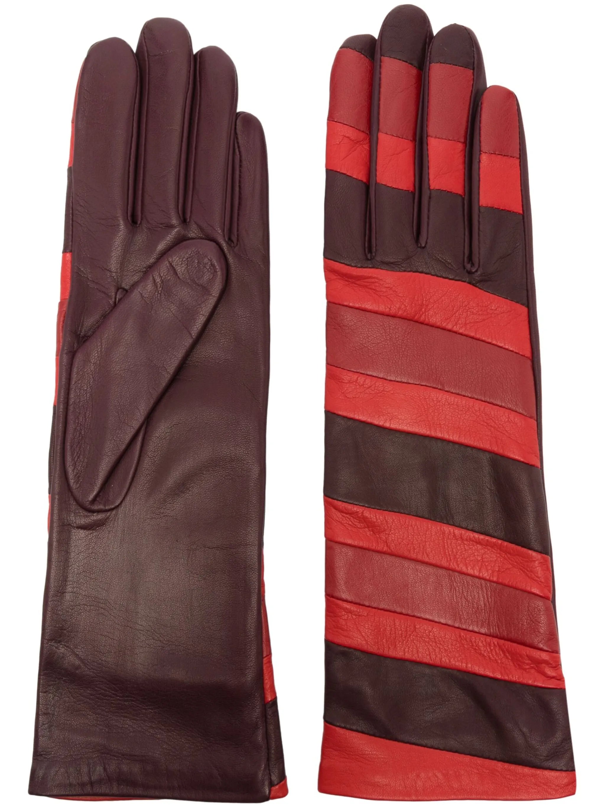 Alexine S striped gloves