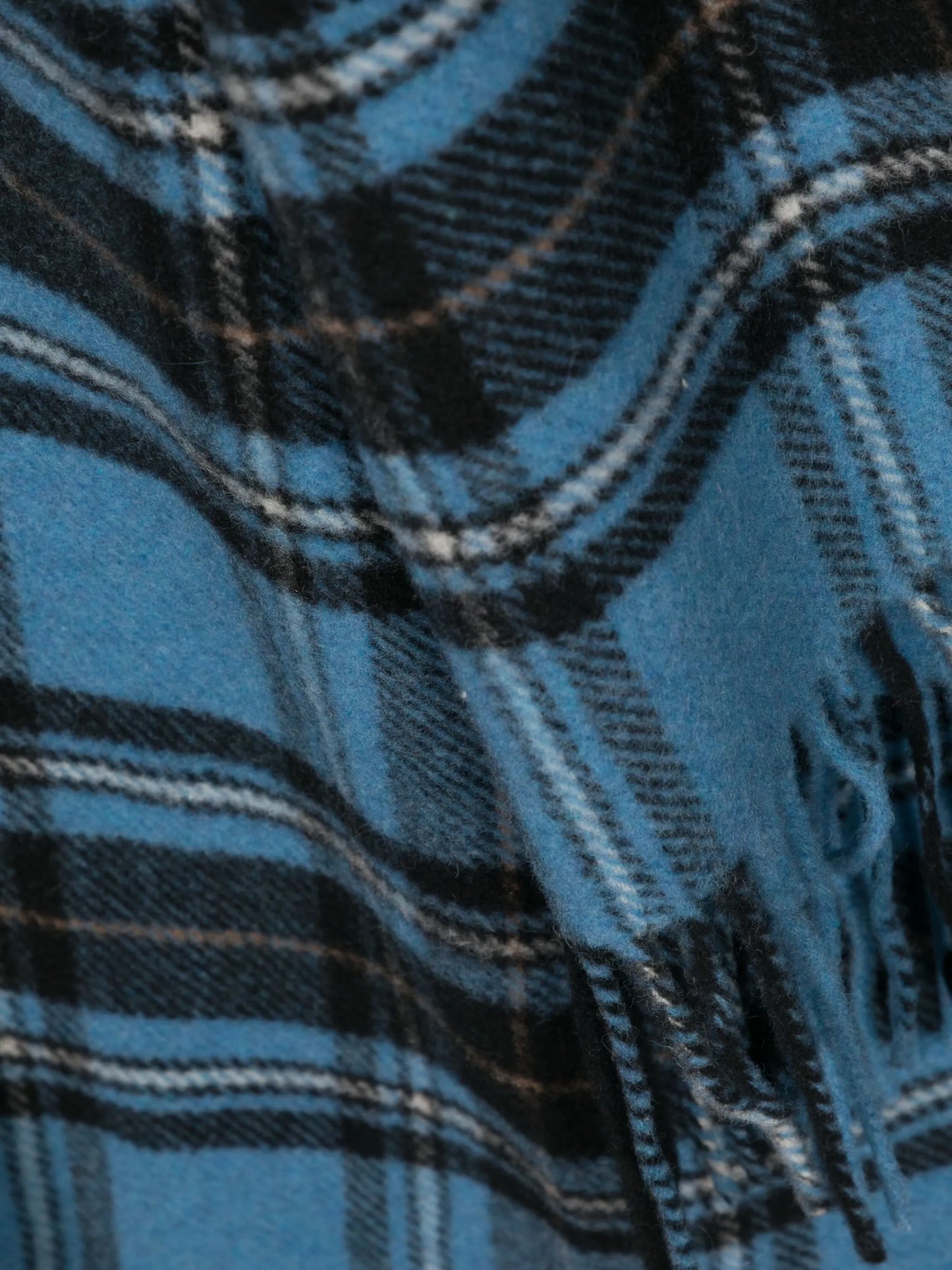 logo-patch check-pattern scarf