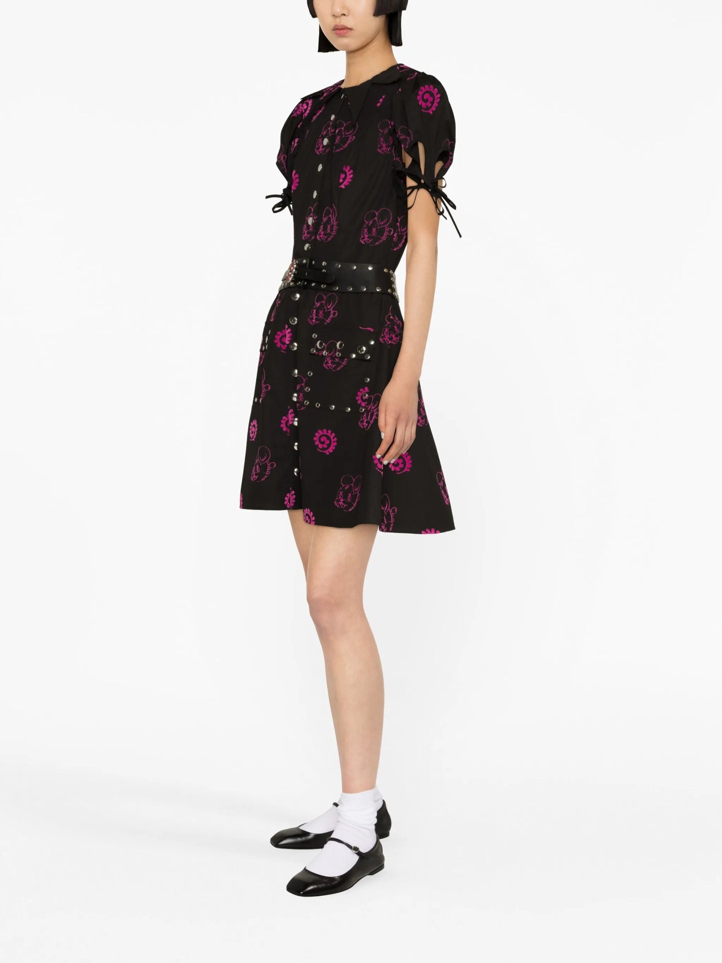 printed organic cotton minidress