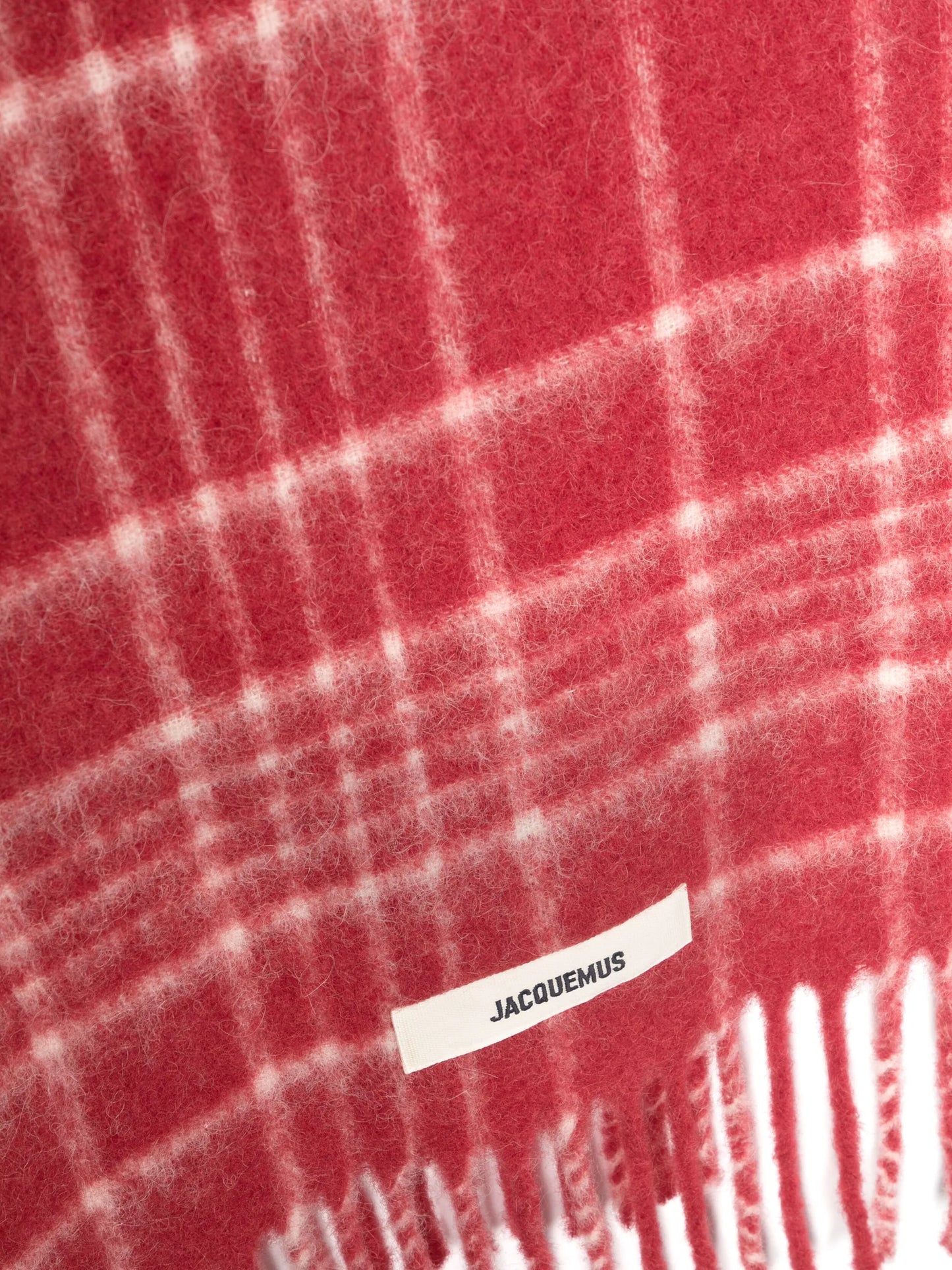 L'Echarpe Carro checked scarf