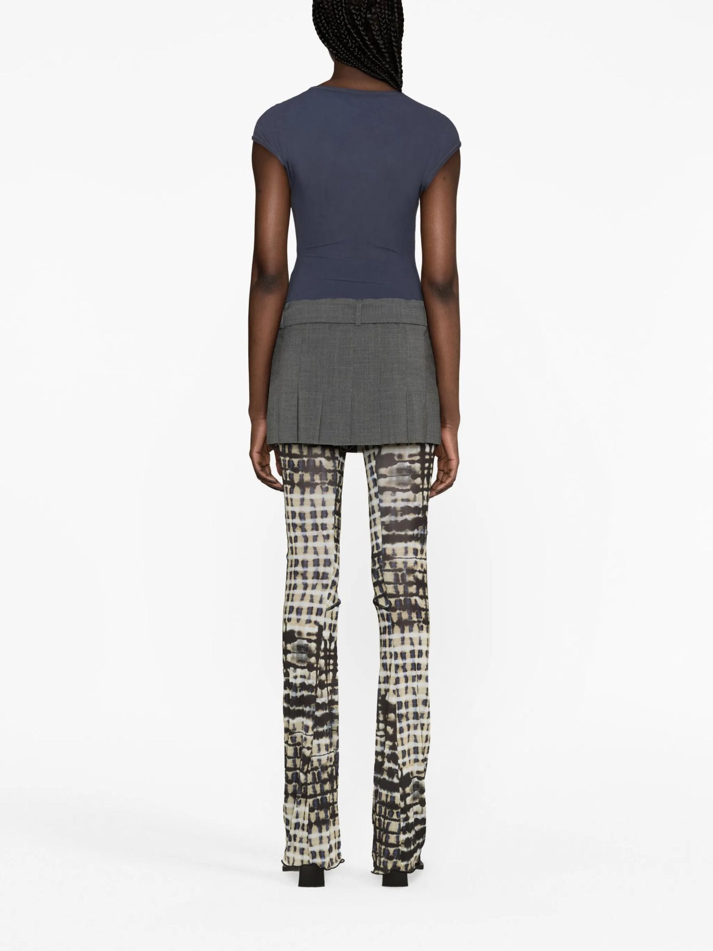Halcyon plaid-check print leggings