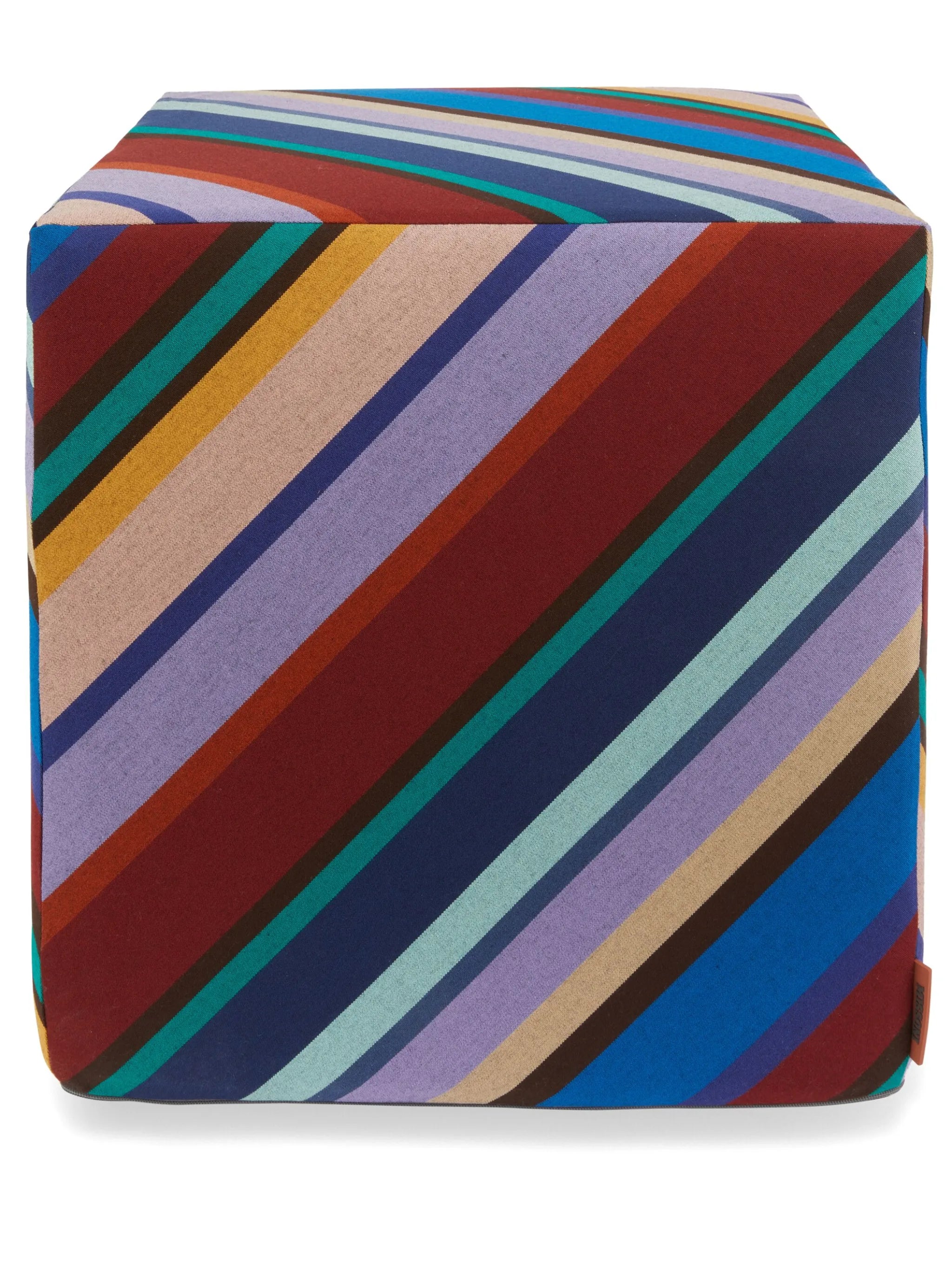 Notturno cube outdoor pouf