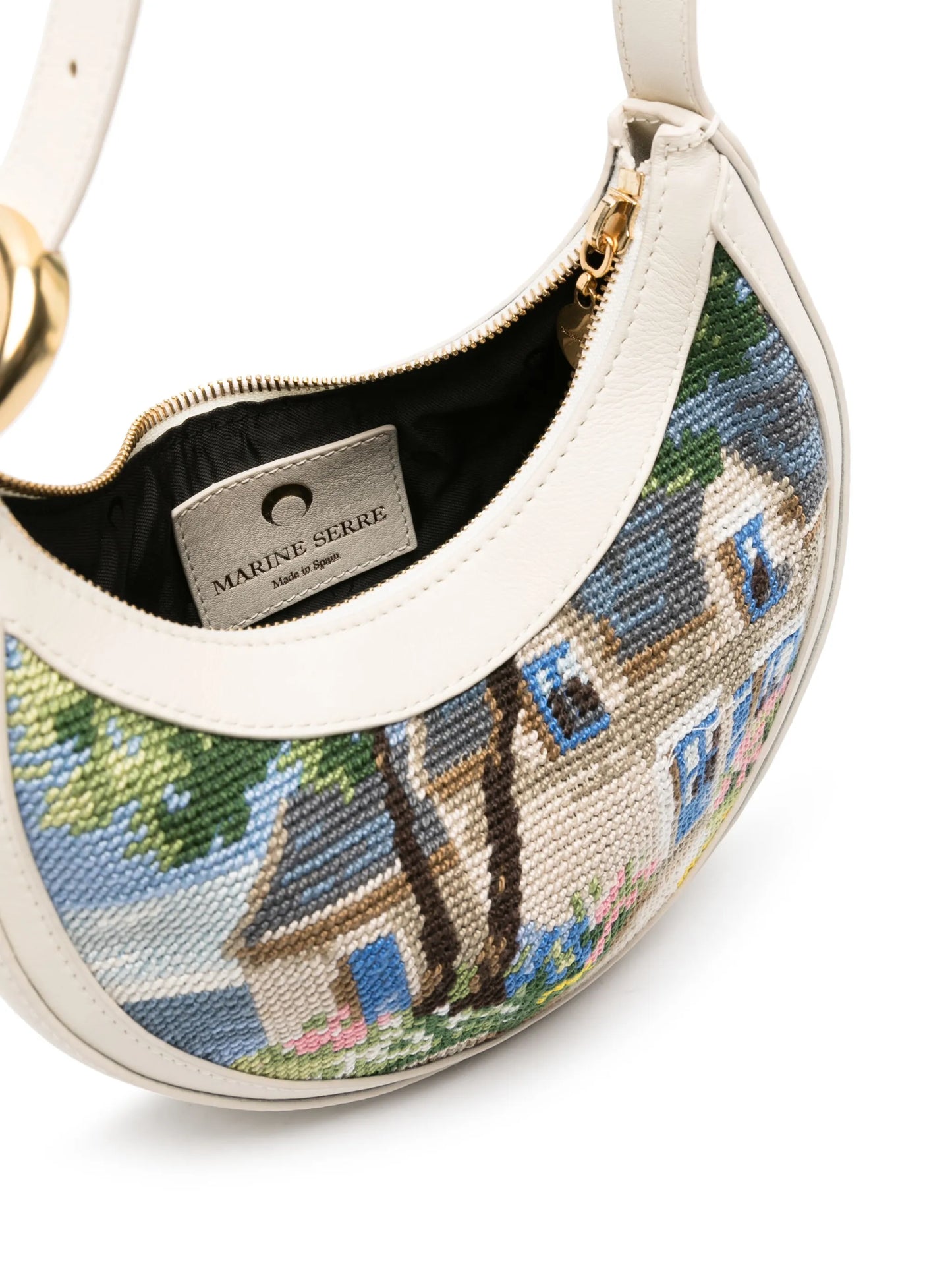 mini Regenerated Floral Tapestries Eclips bag