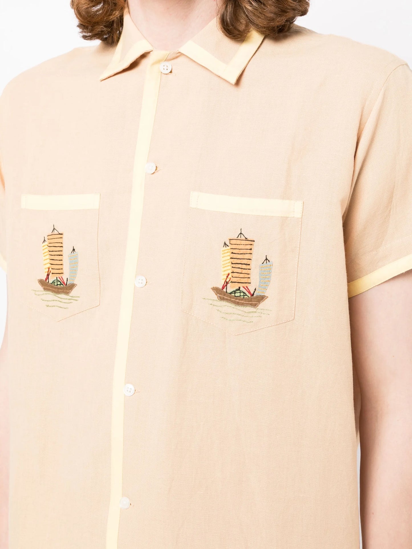 boat-embroidered shirt