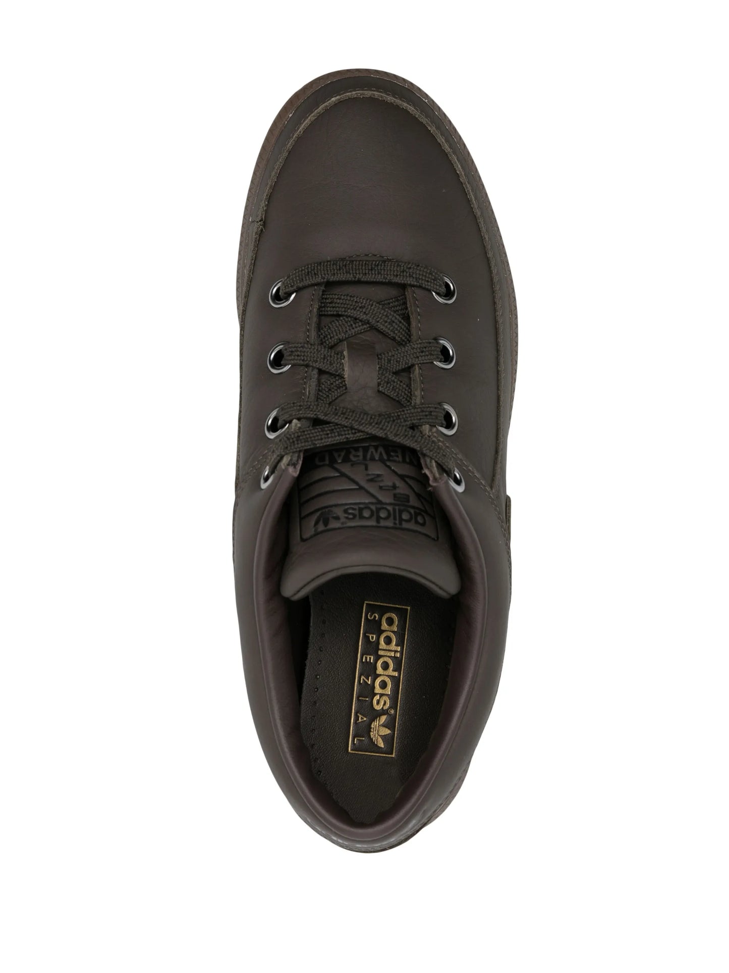 logo-patch lace-up sneakers