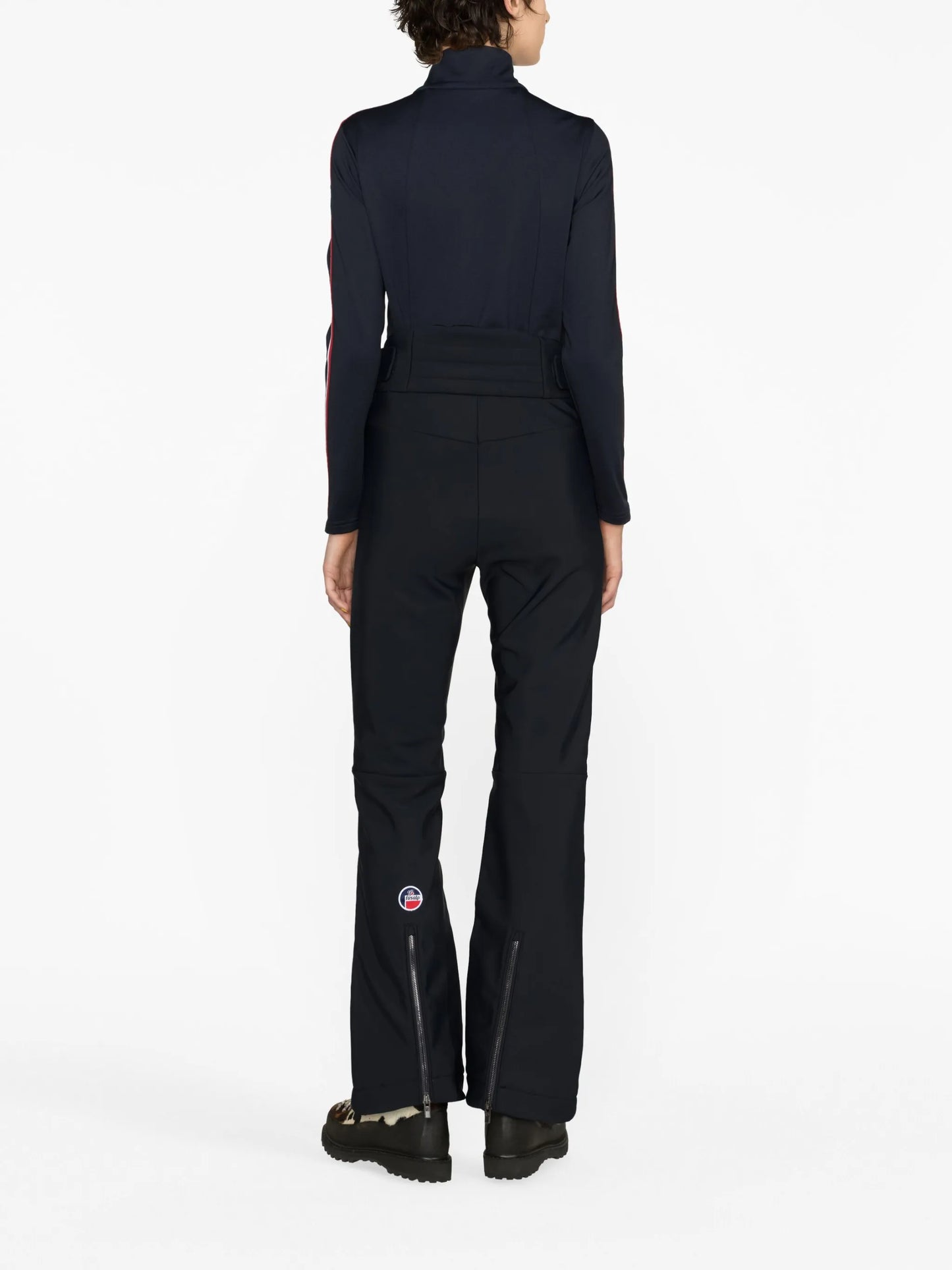 half-zip ski top