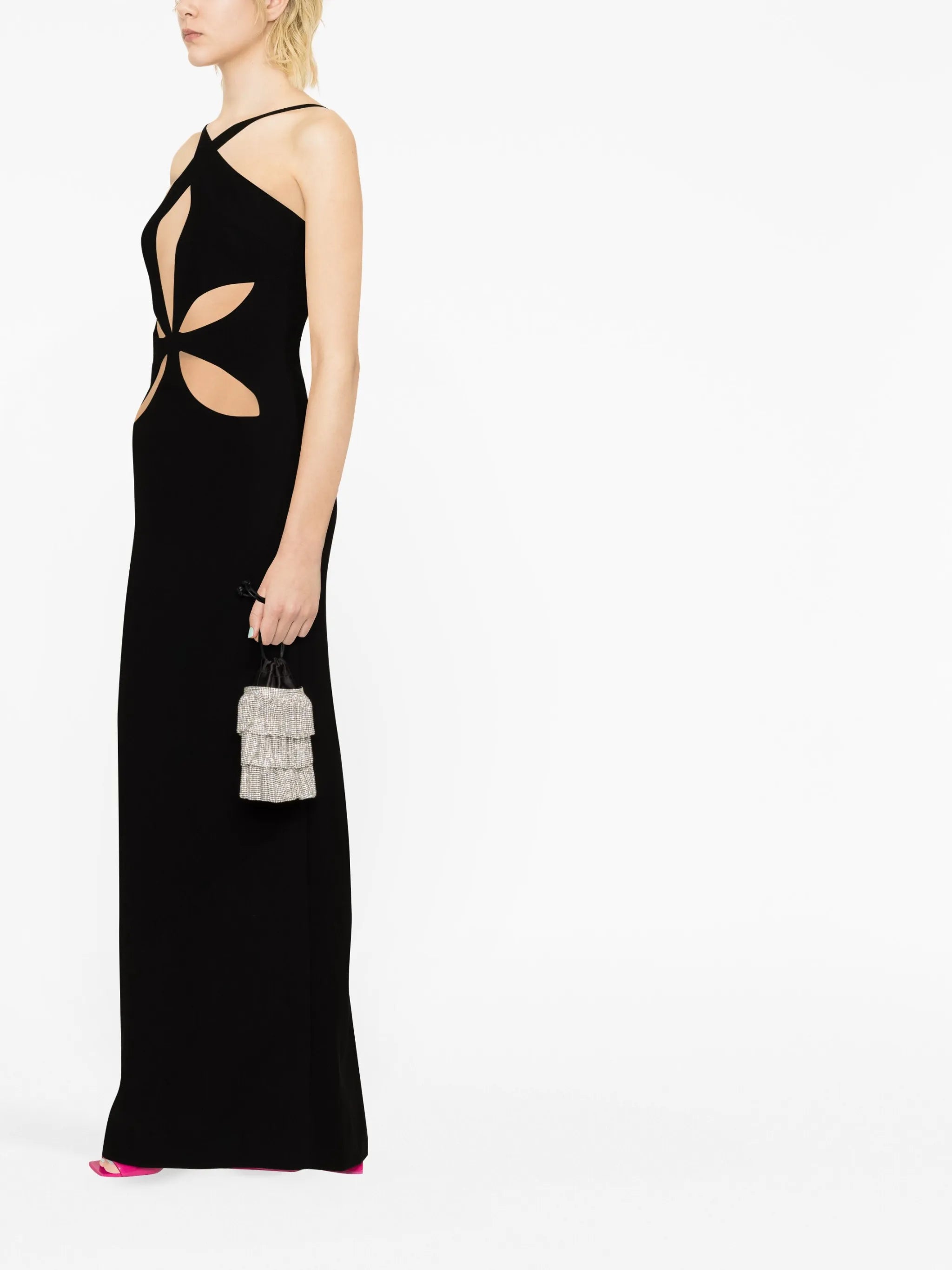 cut-out maxi dress