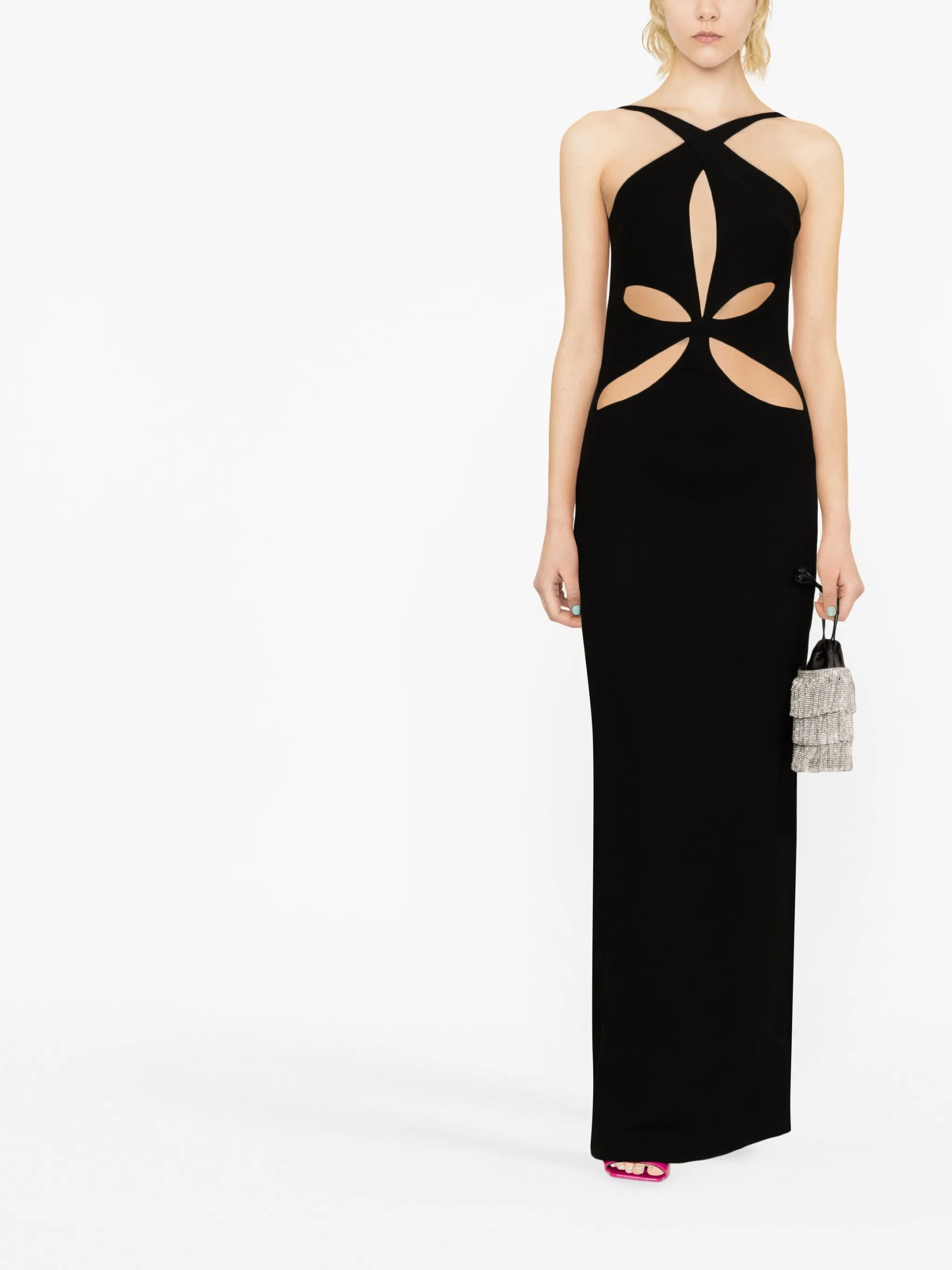 cut-out maxi dress
