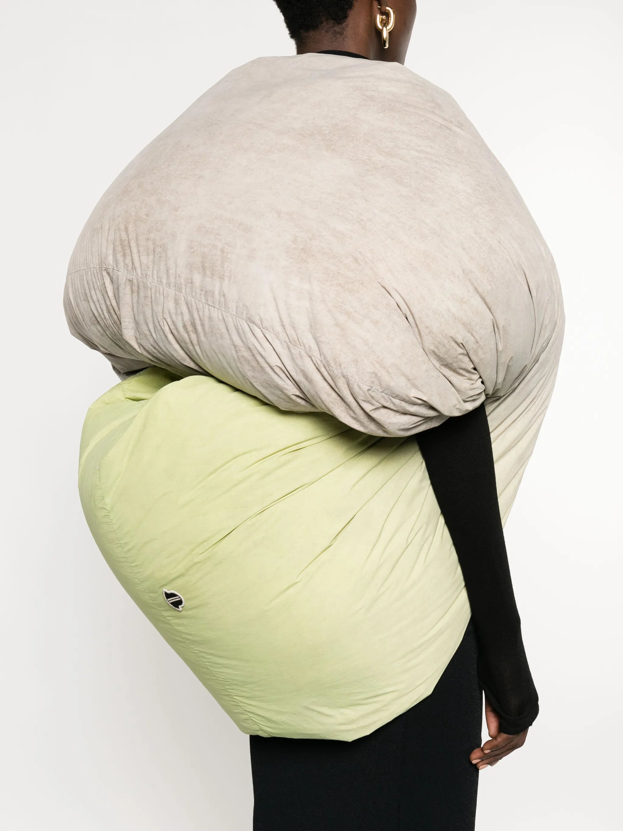 Donut ombré puffer jacket
