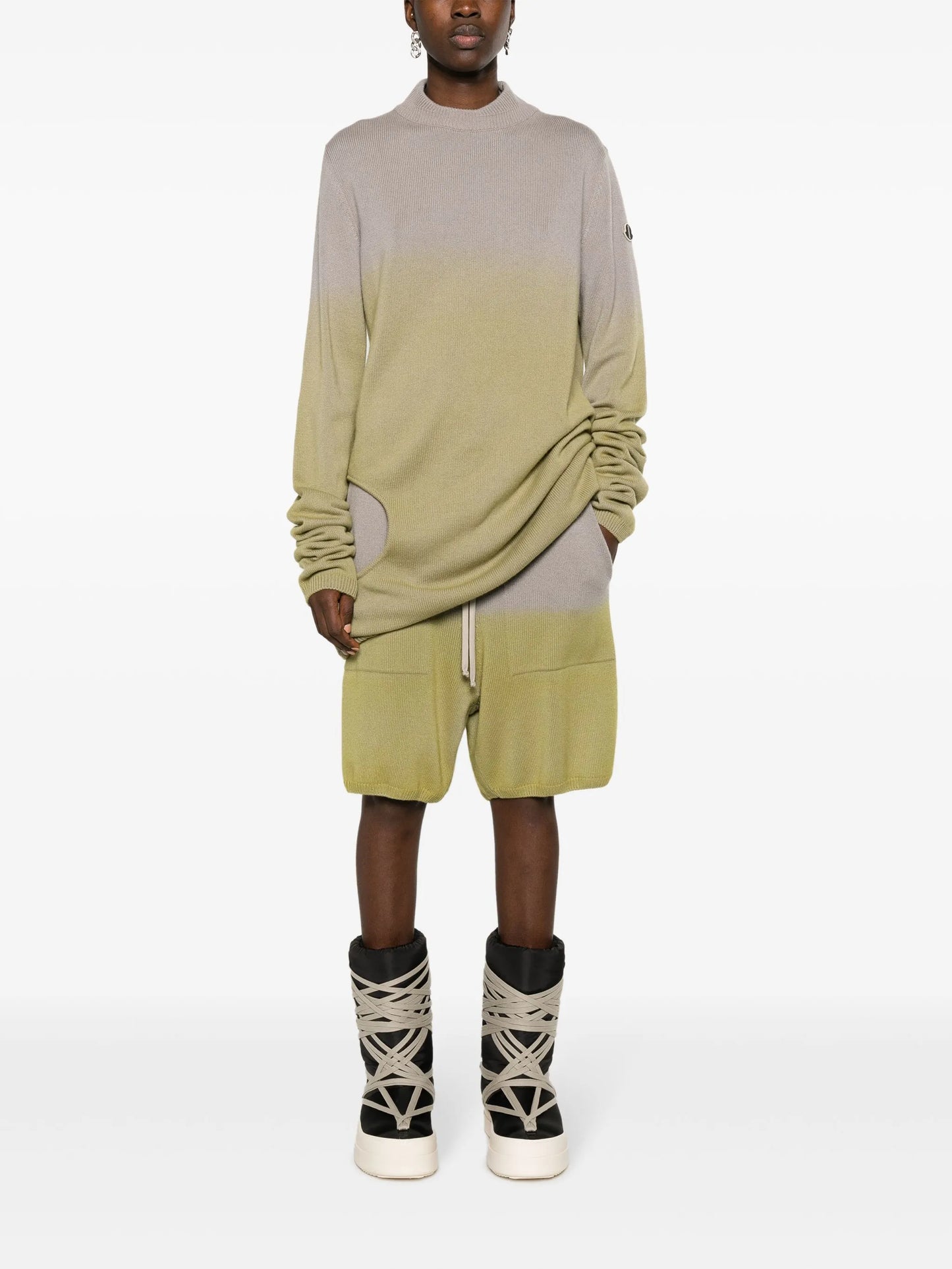 Subhuman cut-out jumper