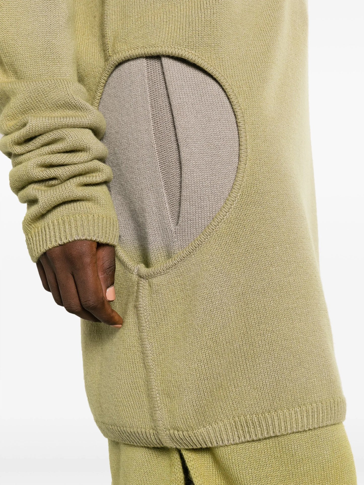 Subhuman cut-out jumper
