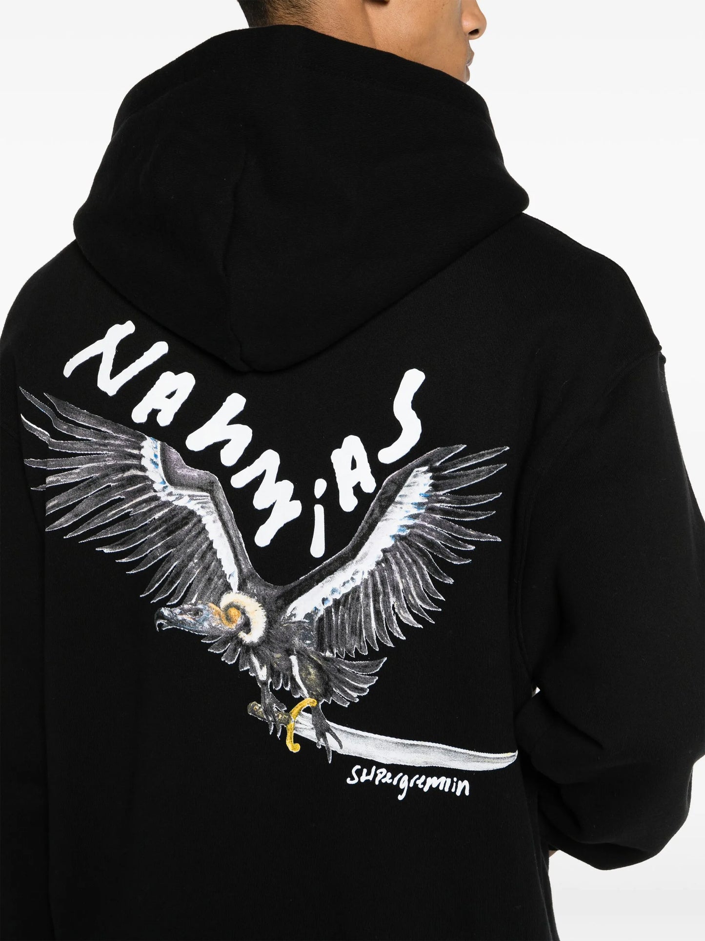 x Kodak Vulture logo-print hoodie