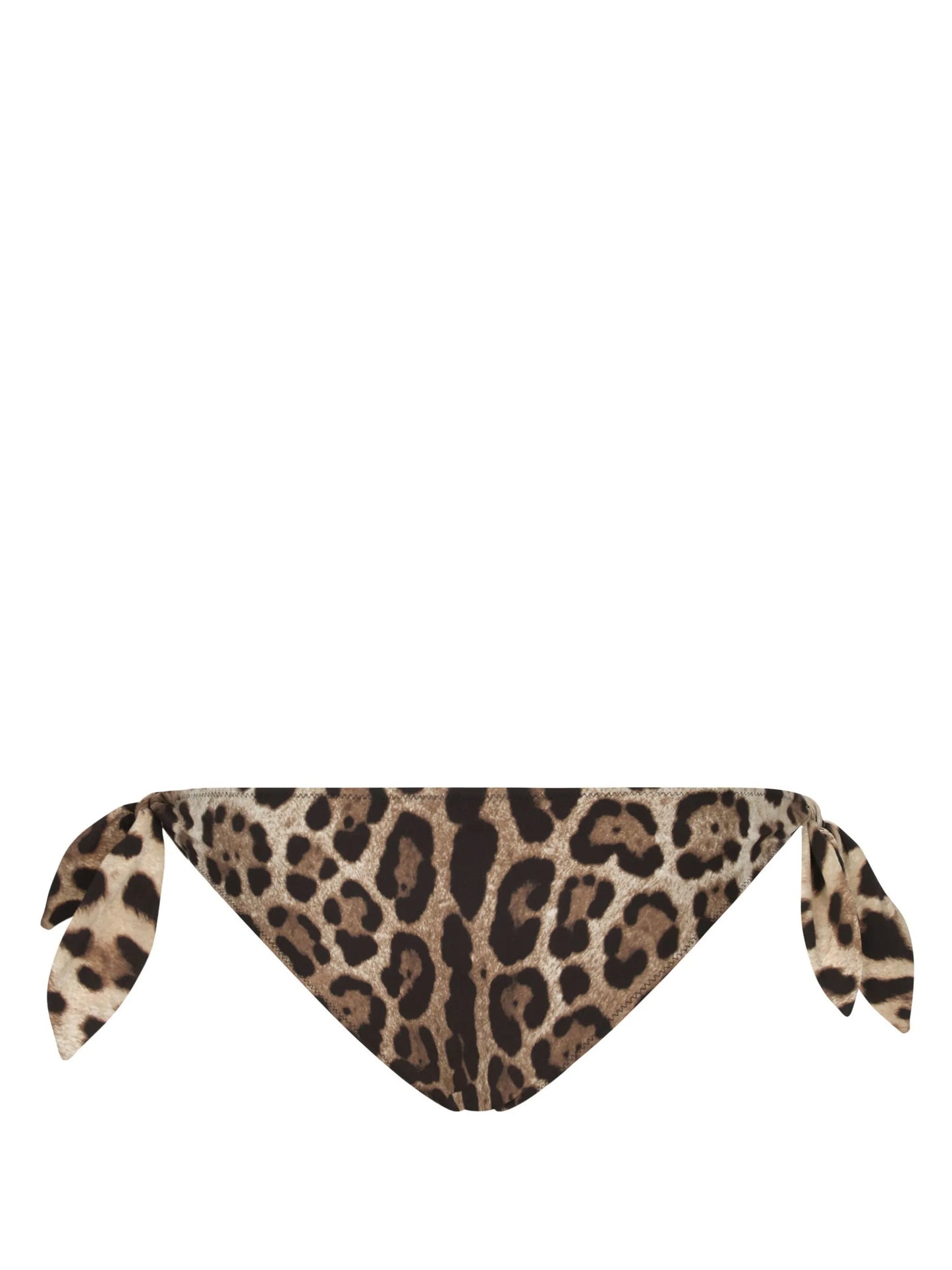 leopard-print bikini bottom