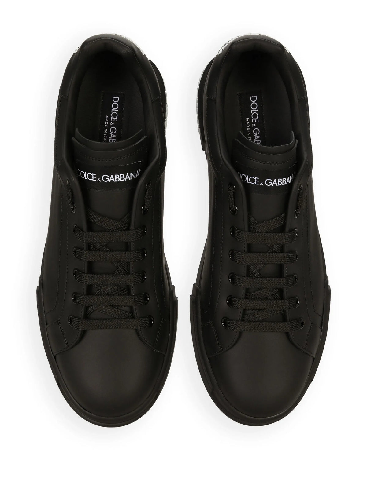 logo-patch low-top sneakers