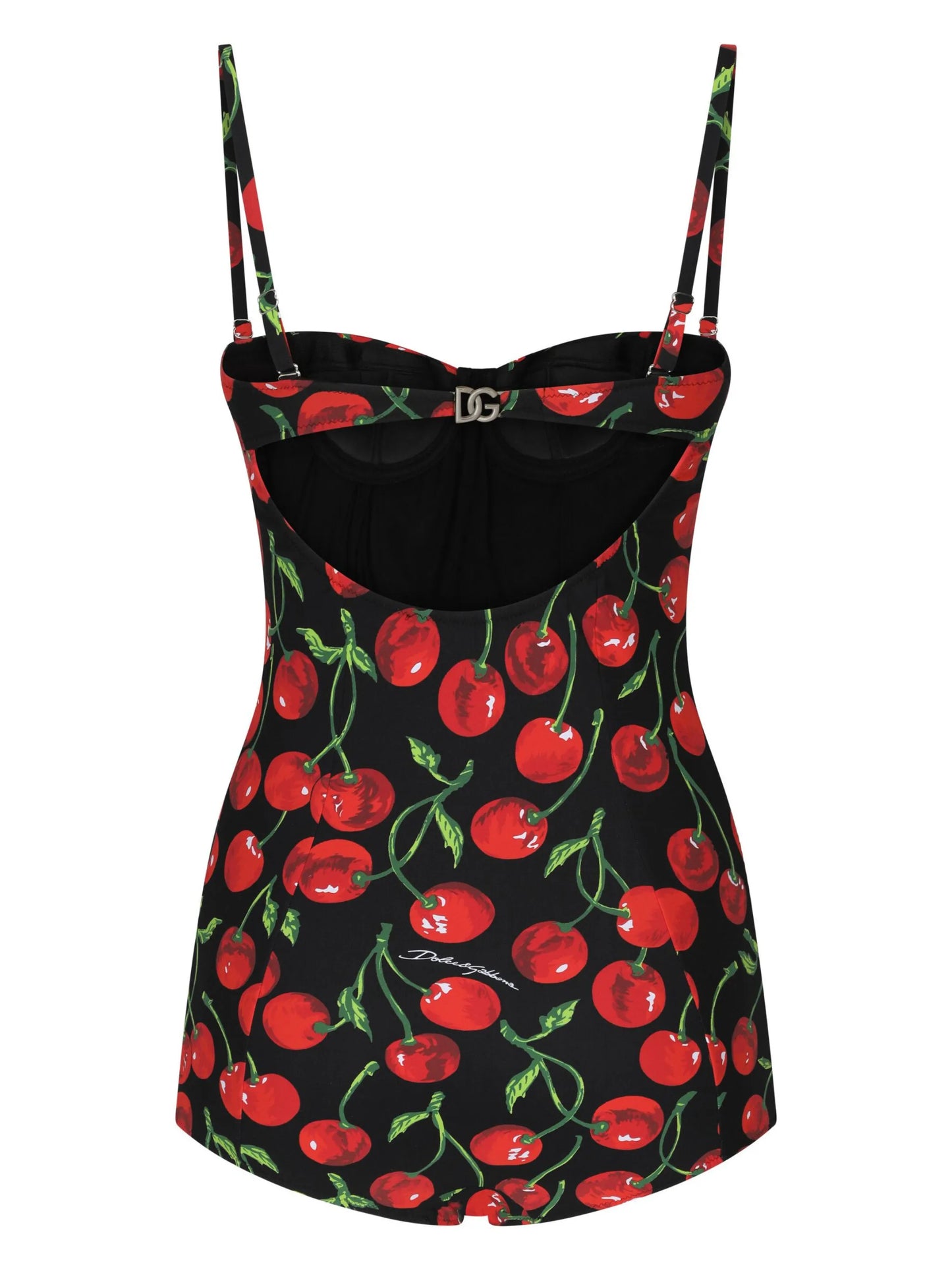 graphic-print stretch-design swimsuit