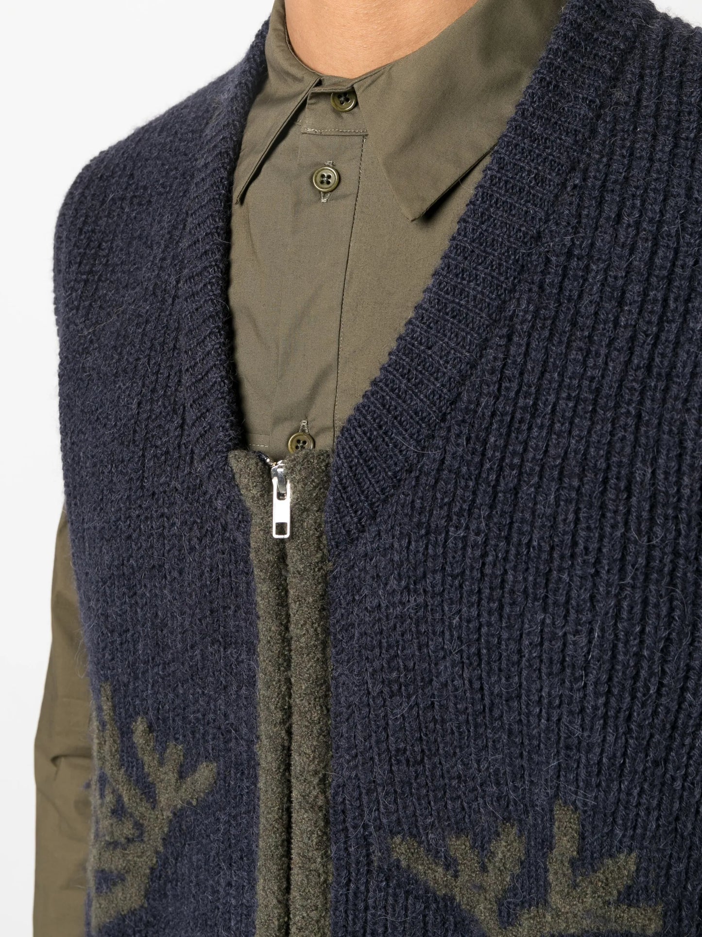 Fundur knitted vest