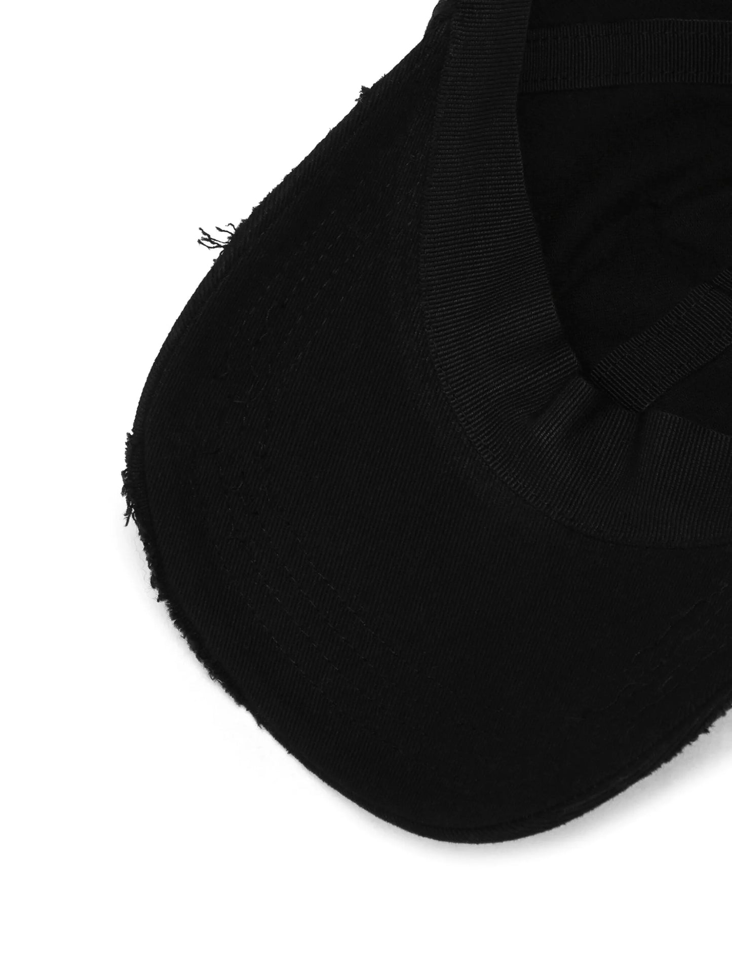 logo-plaque baseball cap