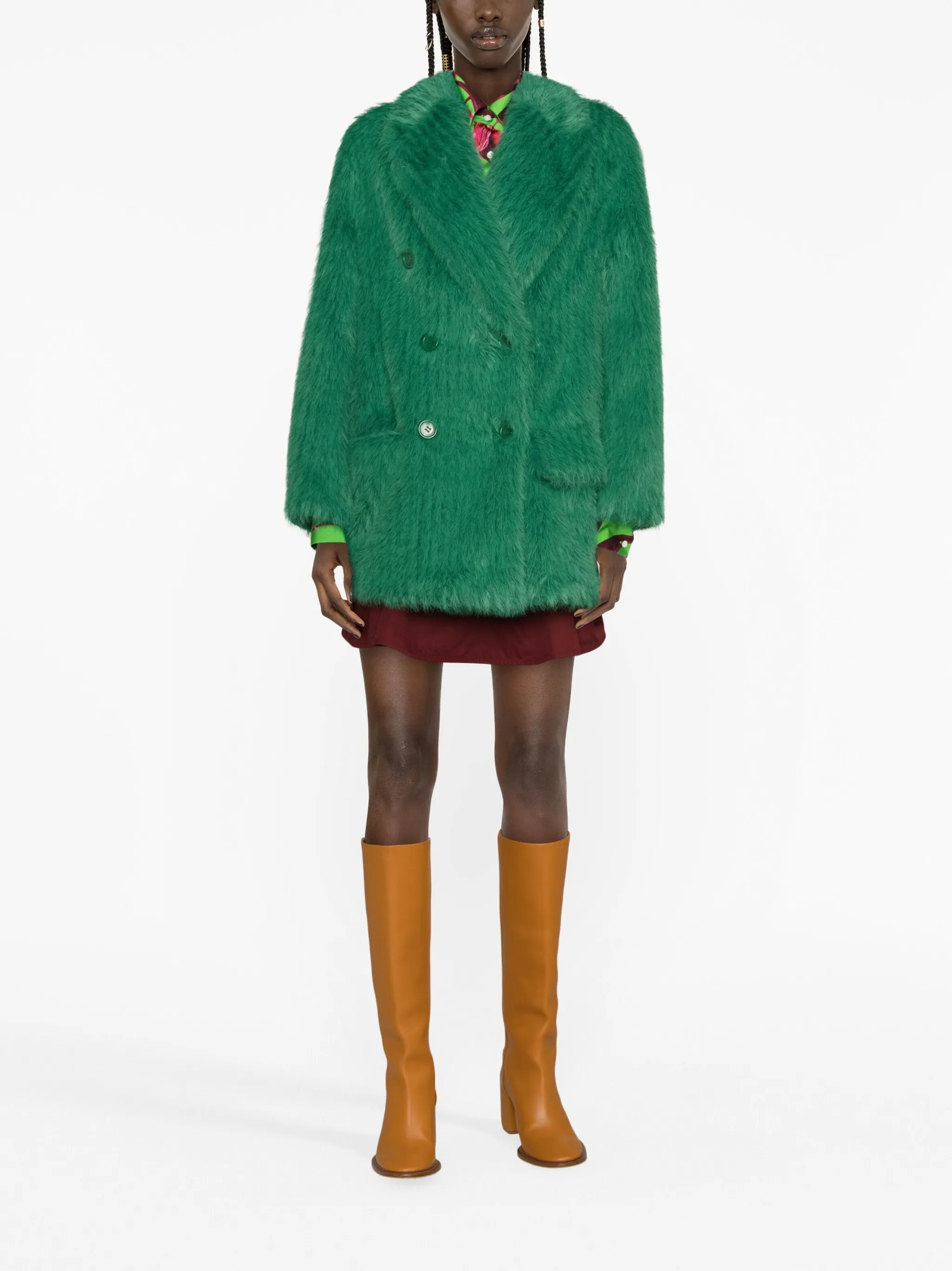 Zenni faux-fur jacket