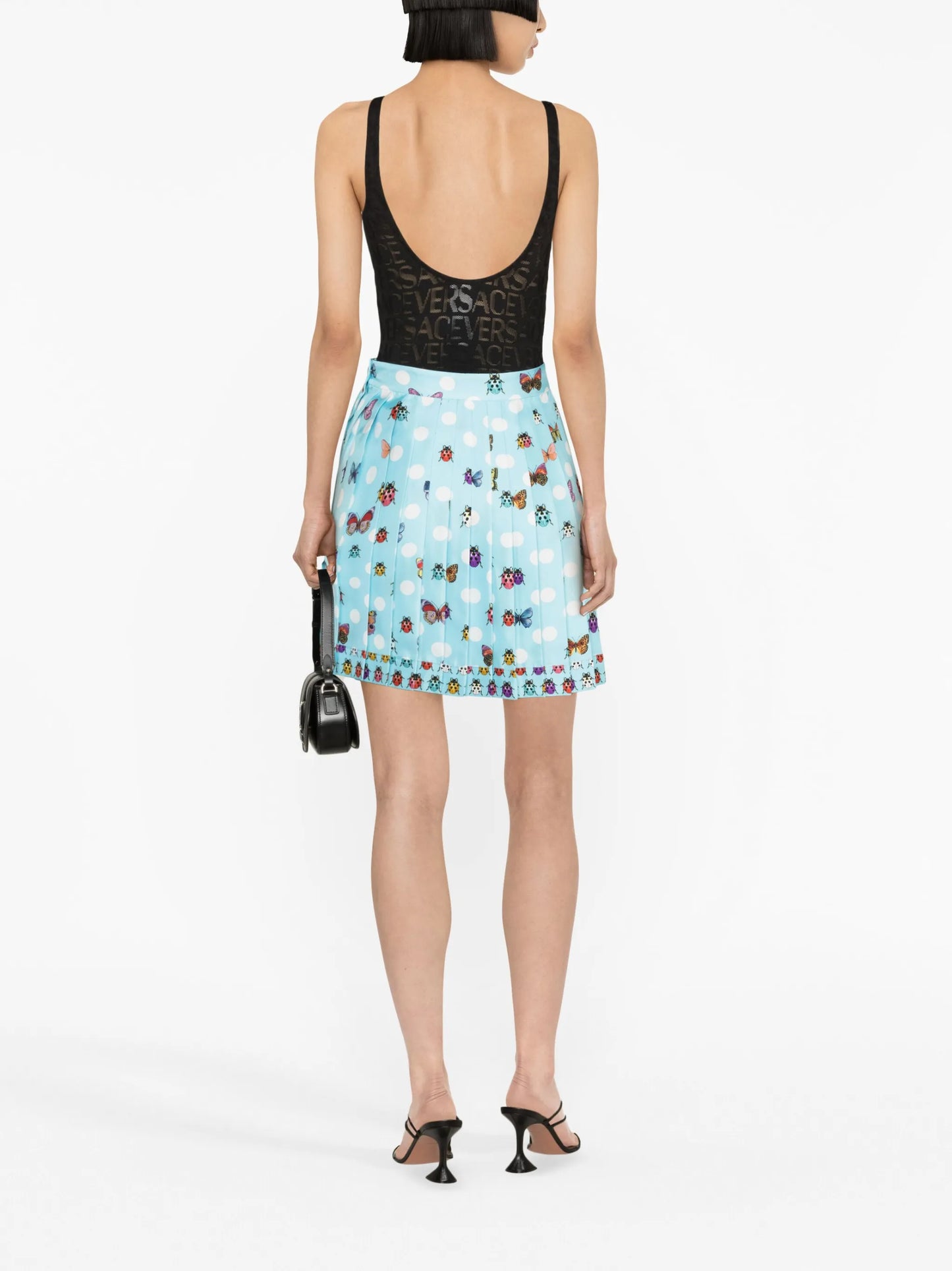 logo-print bodysuit