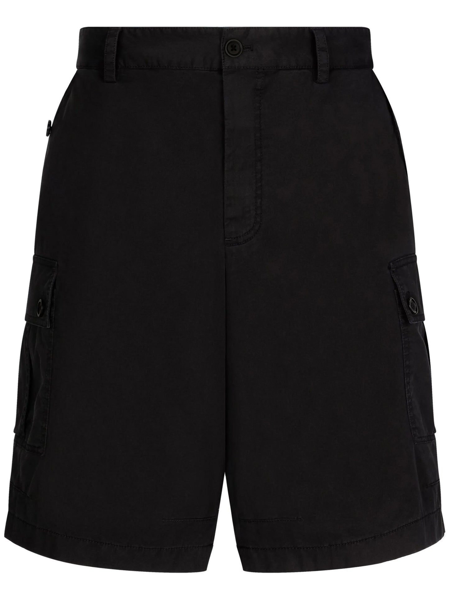 logo-plaque cargo shorts