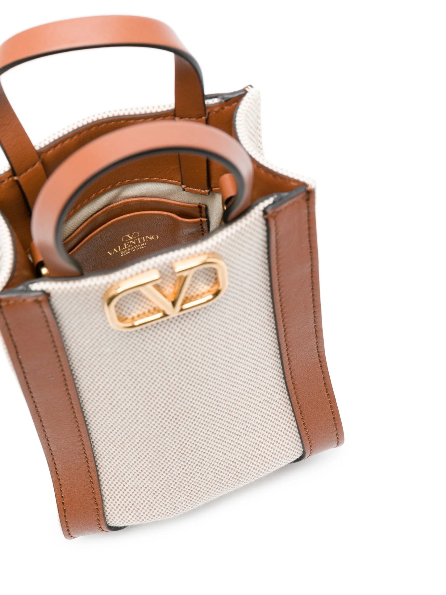 logo-plaque tote bag