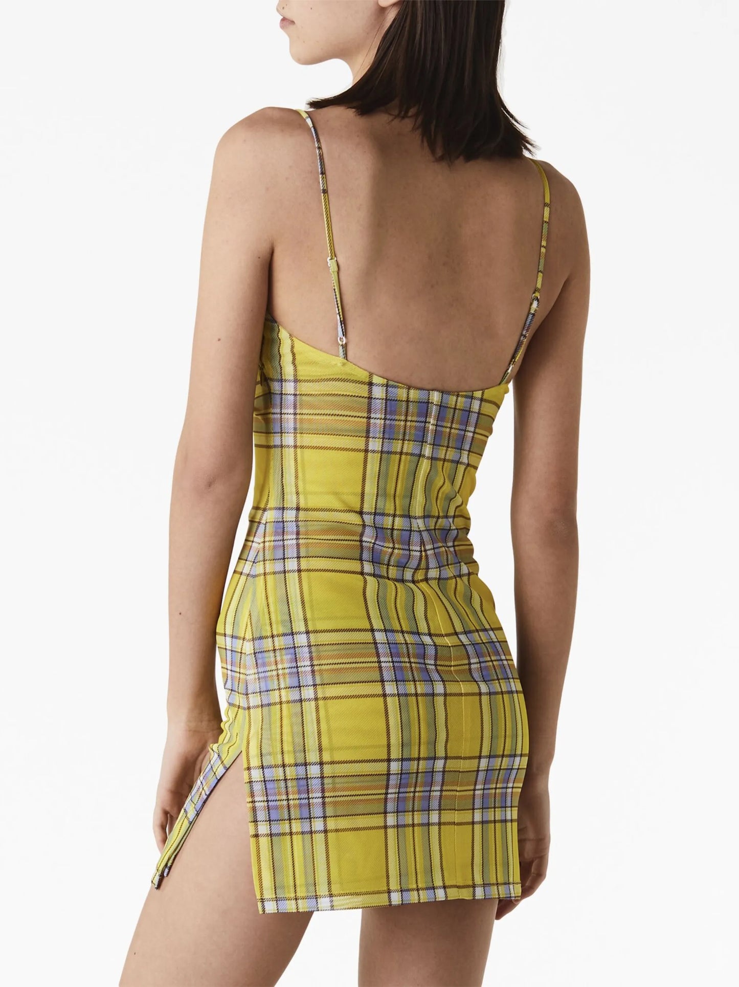 Anya checked minidress
