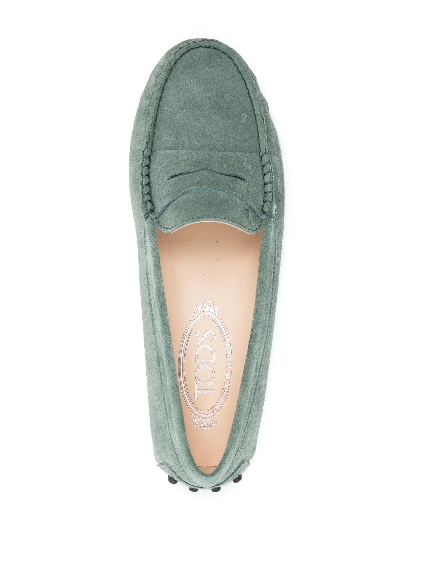 Gommino suede loafers