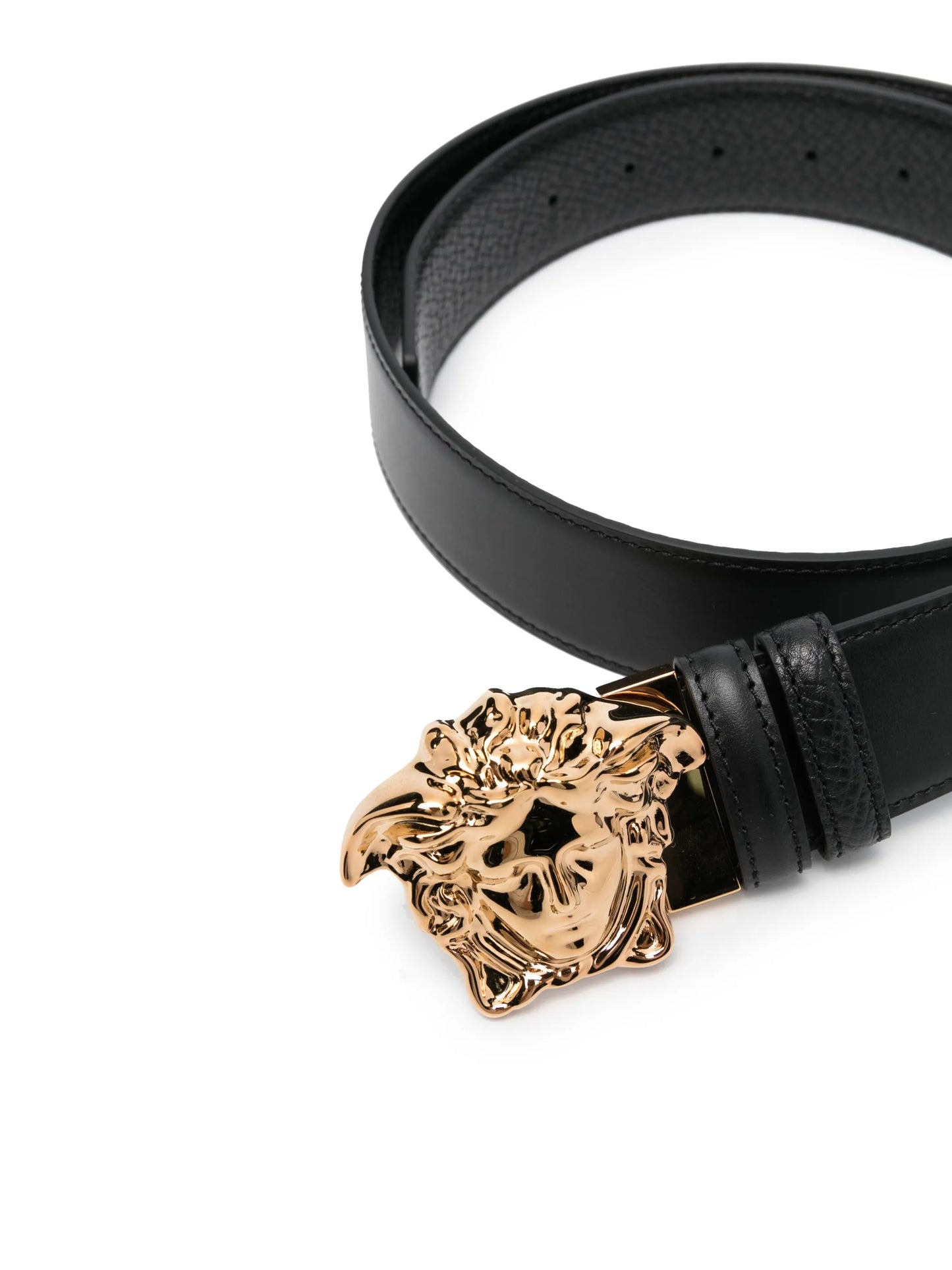La Medusa reversible leather belt