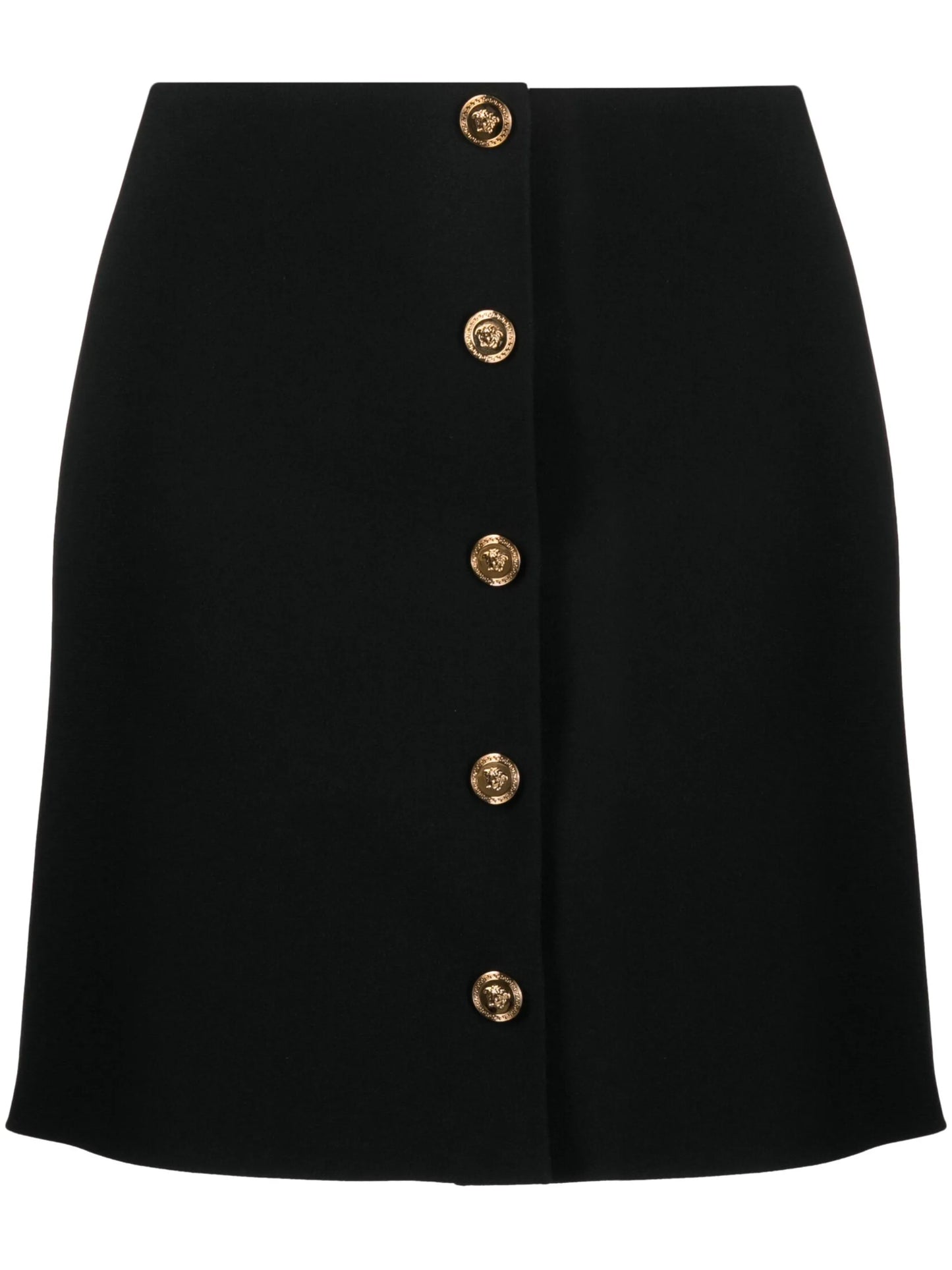 Medusa crêpe miniskirt