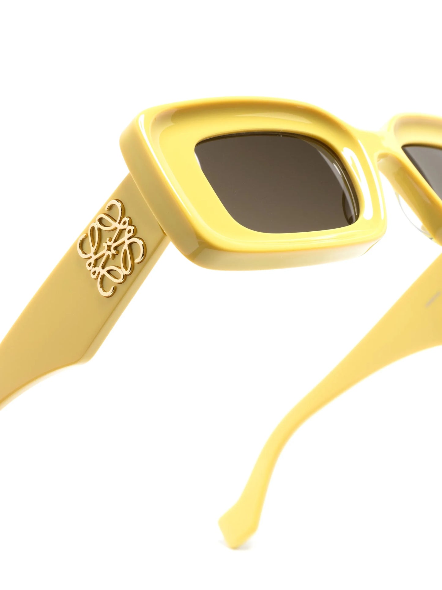 logo-plaque rectangle-frame sunglasses