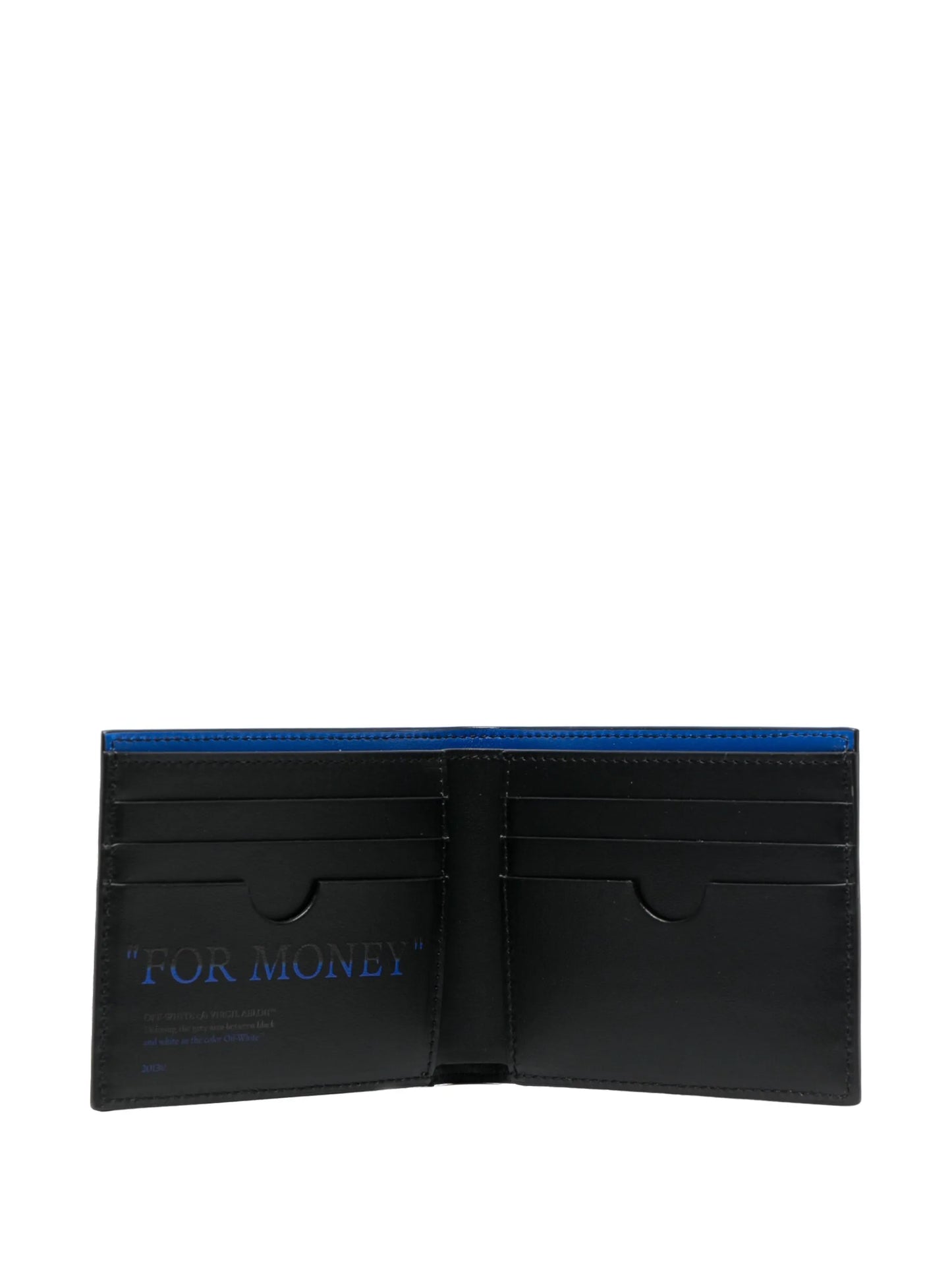 Quote Bookish bifold leather wallet
